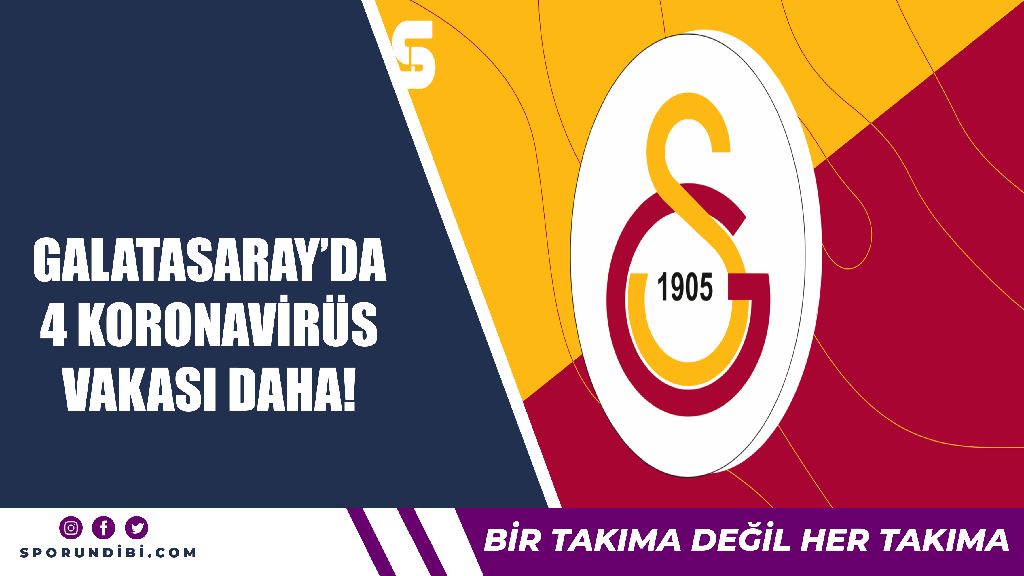 Galatasaray'da 4 koronavirüs vakası daha!