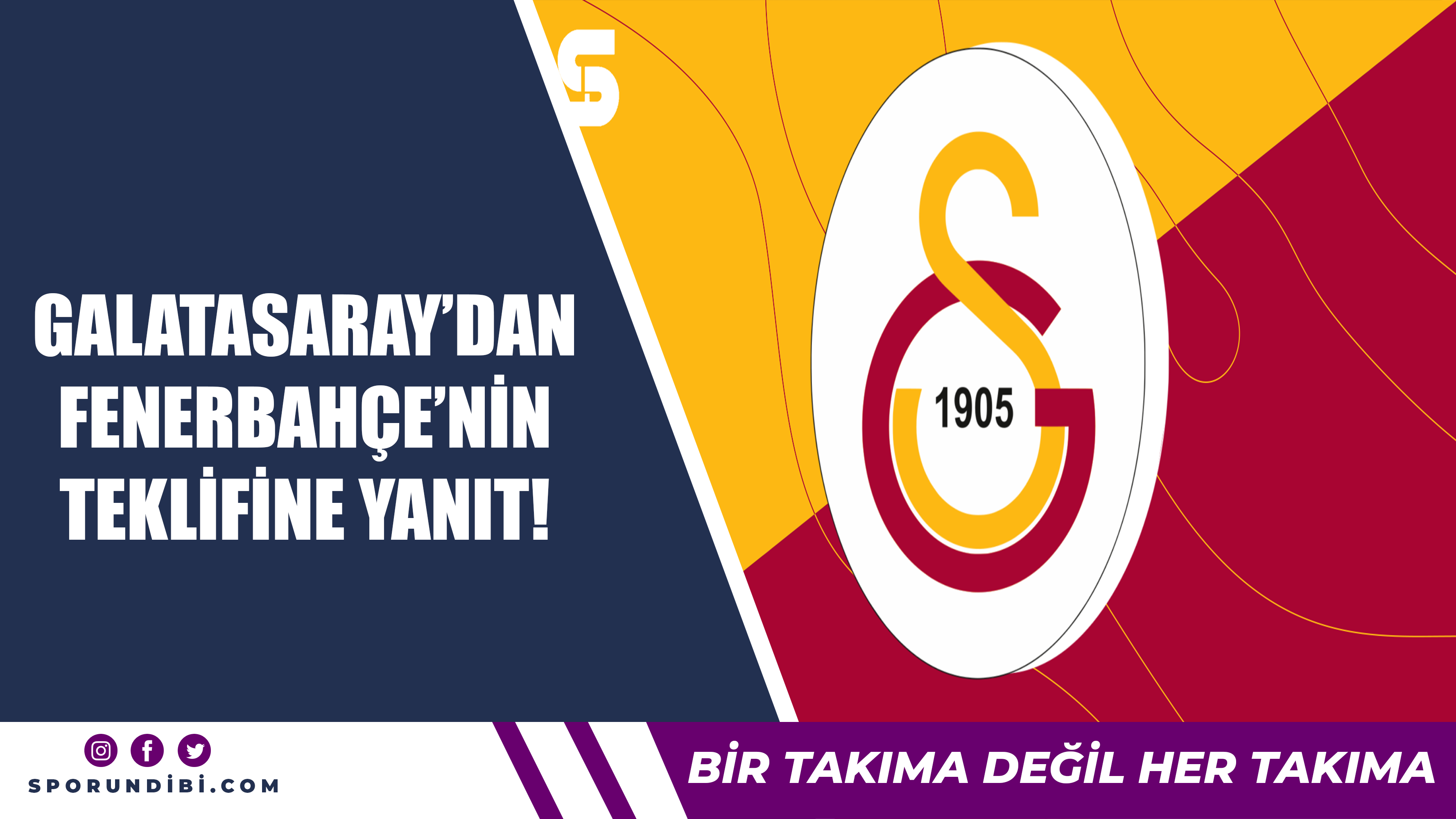 Galatasaray'dan Fenerbahçe'nin teklifine yanıt!