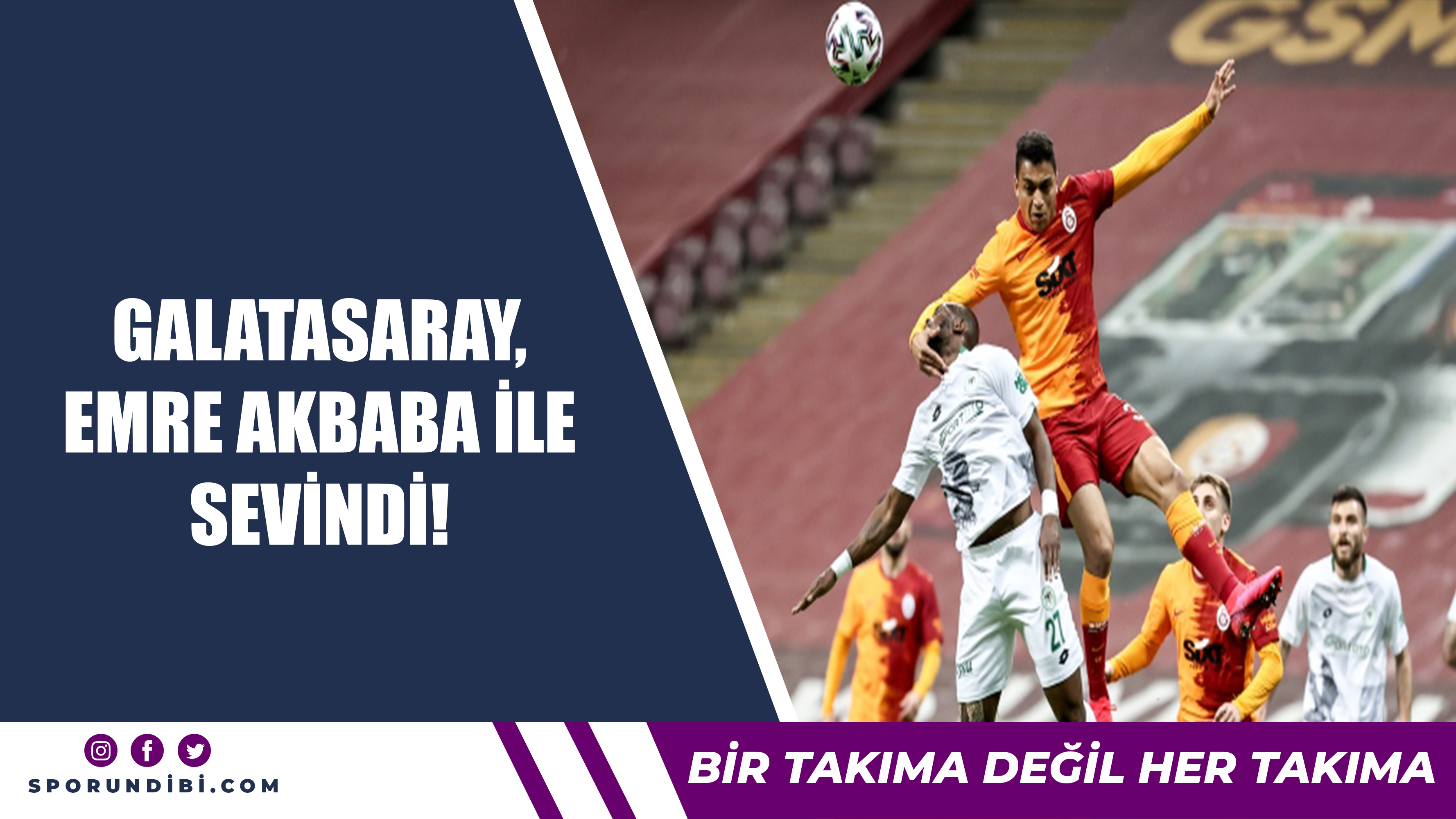 Galatasaray, Emre Akbaba ile sevindi!