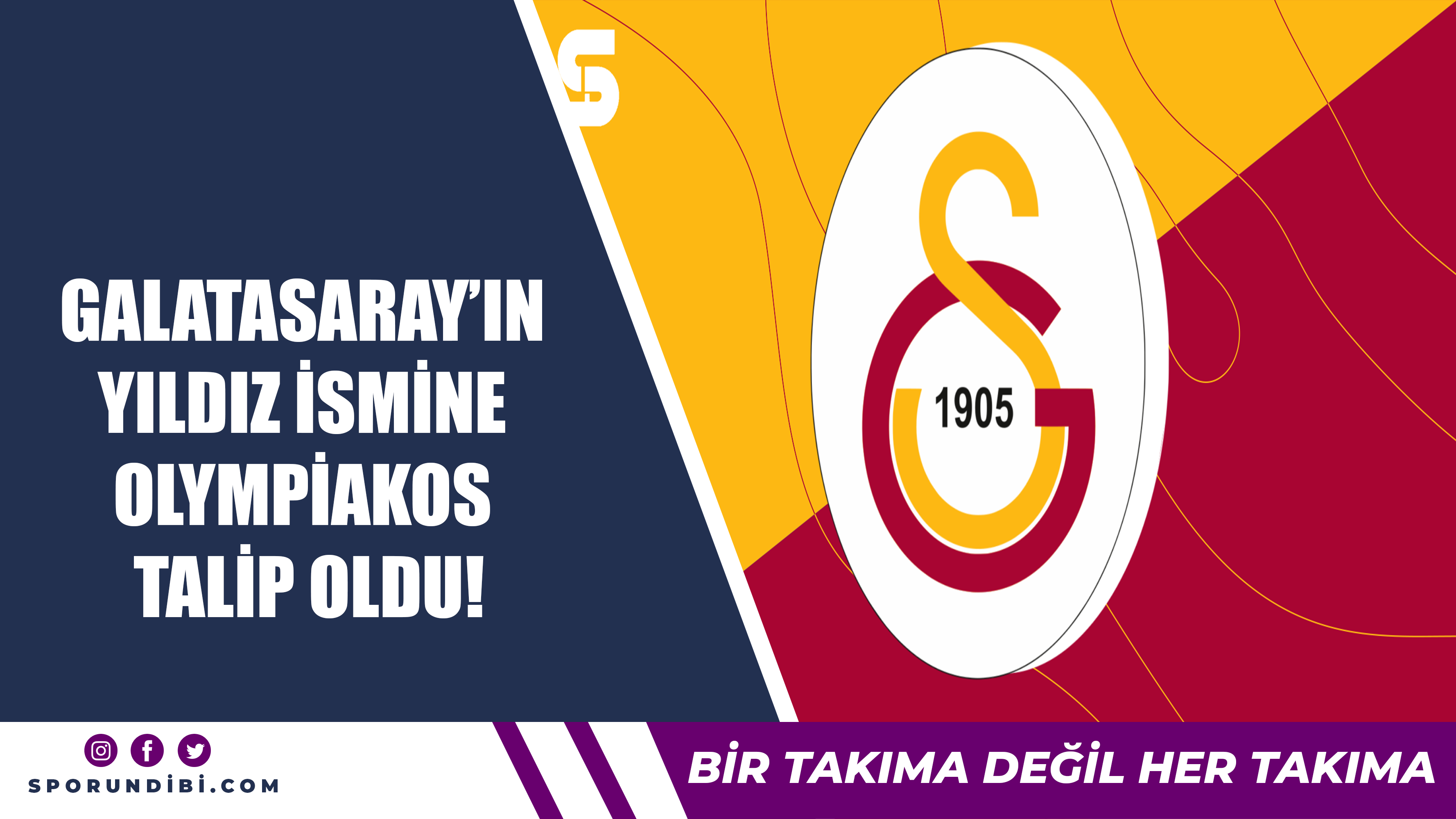 Galatasaray'ın yıldız ismine Olympiakos talip oldu!