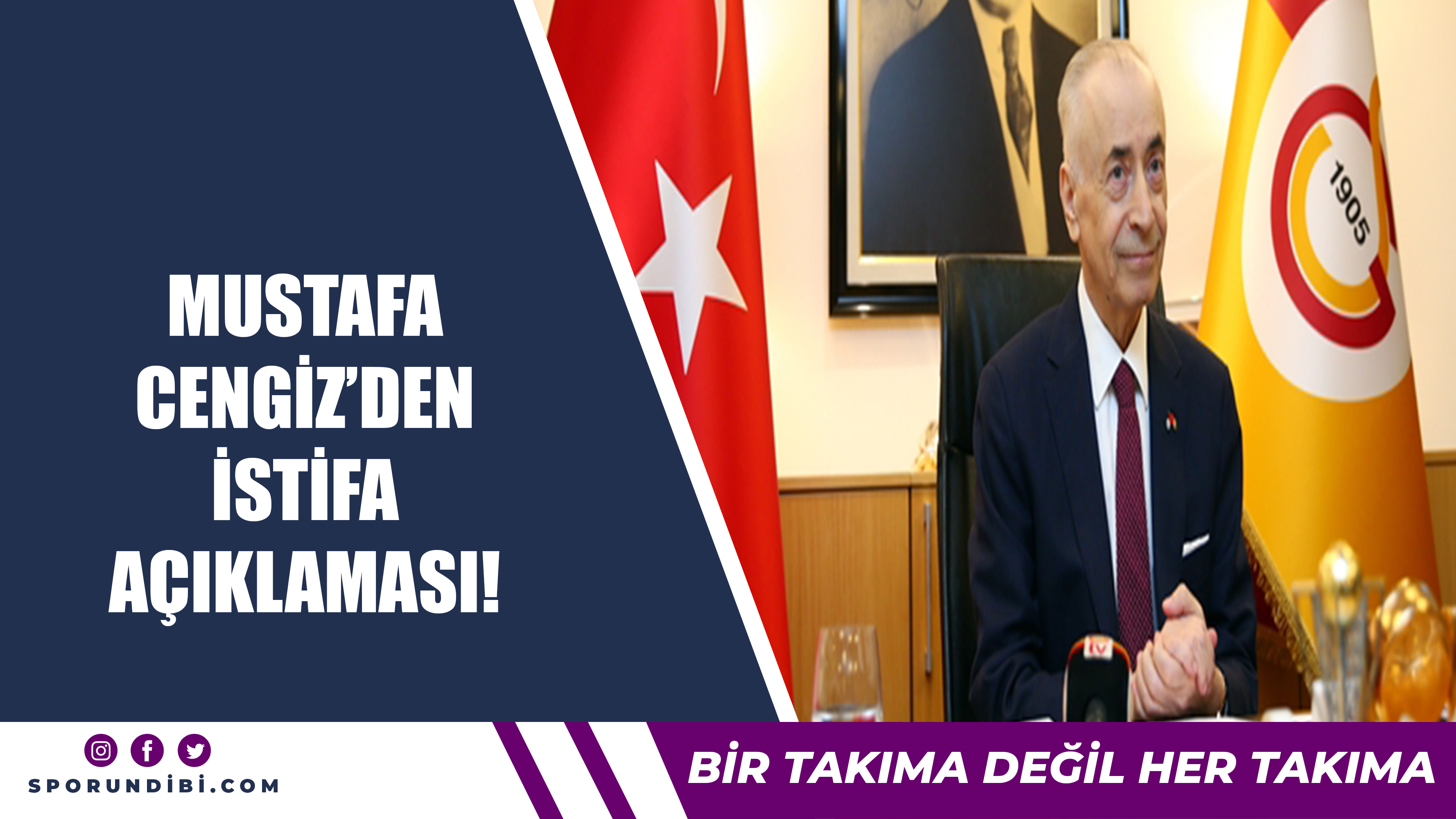 Mustafa Cengiz'den istifa açıklaması!