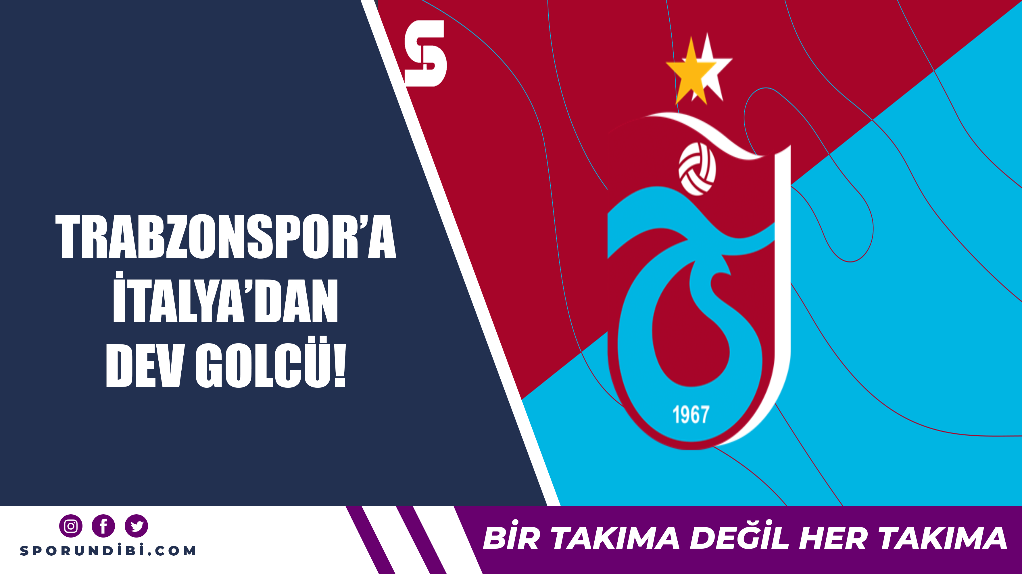Trabzonspor'a İtalya'dan dev golcü!