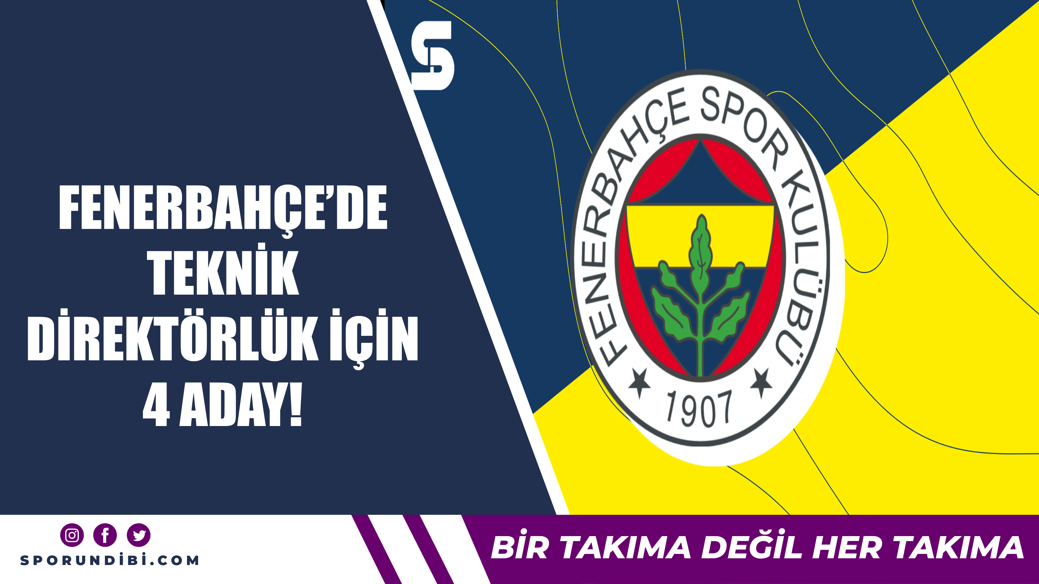 Fenerbahçe'de teknik direktörlük için 4 aday!