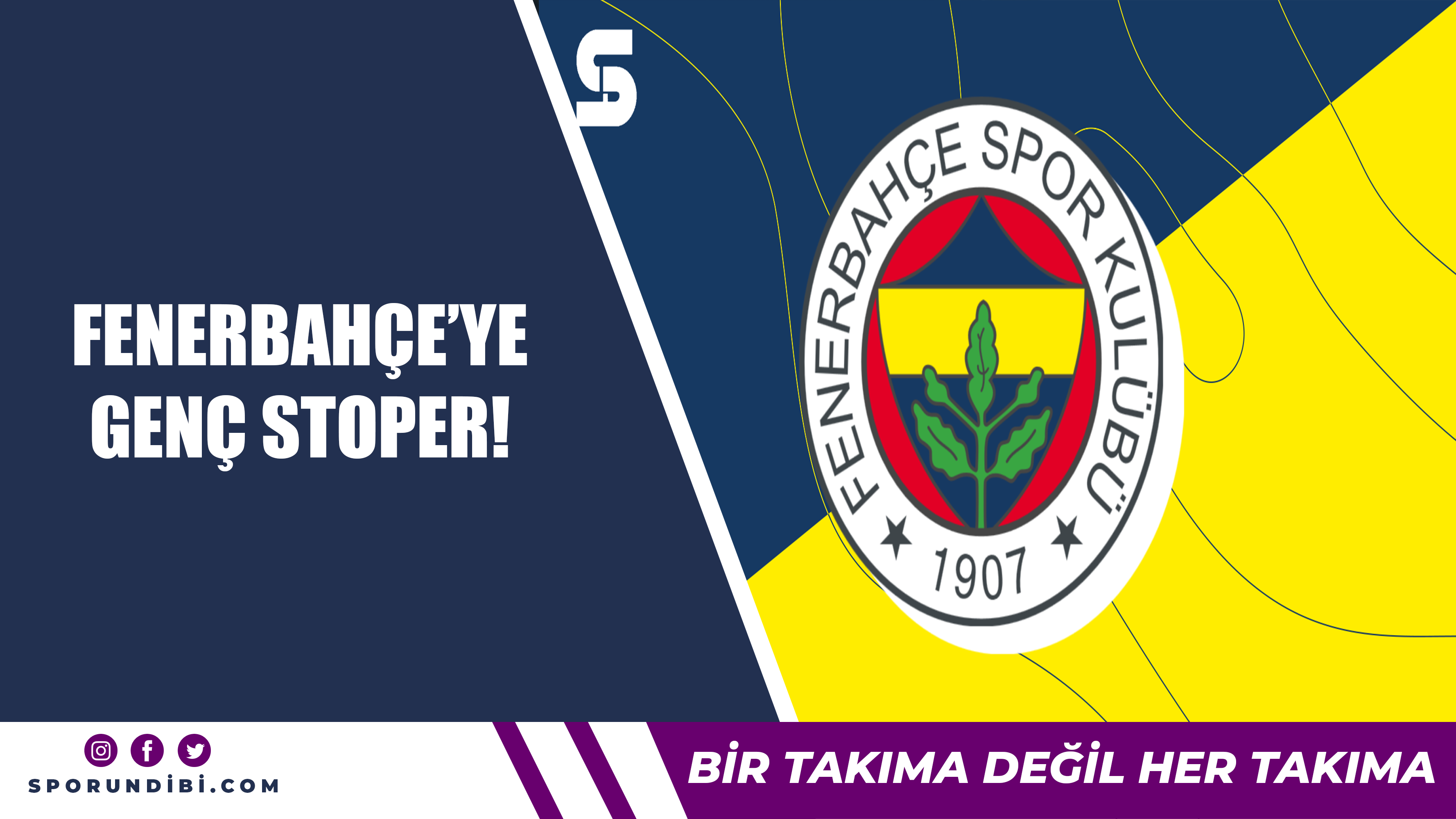 Fenerbahçe'ye genç stoper!