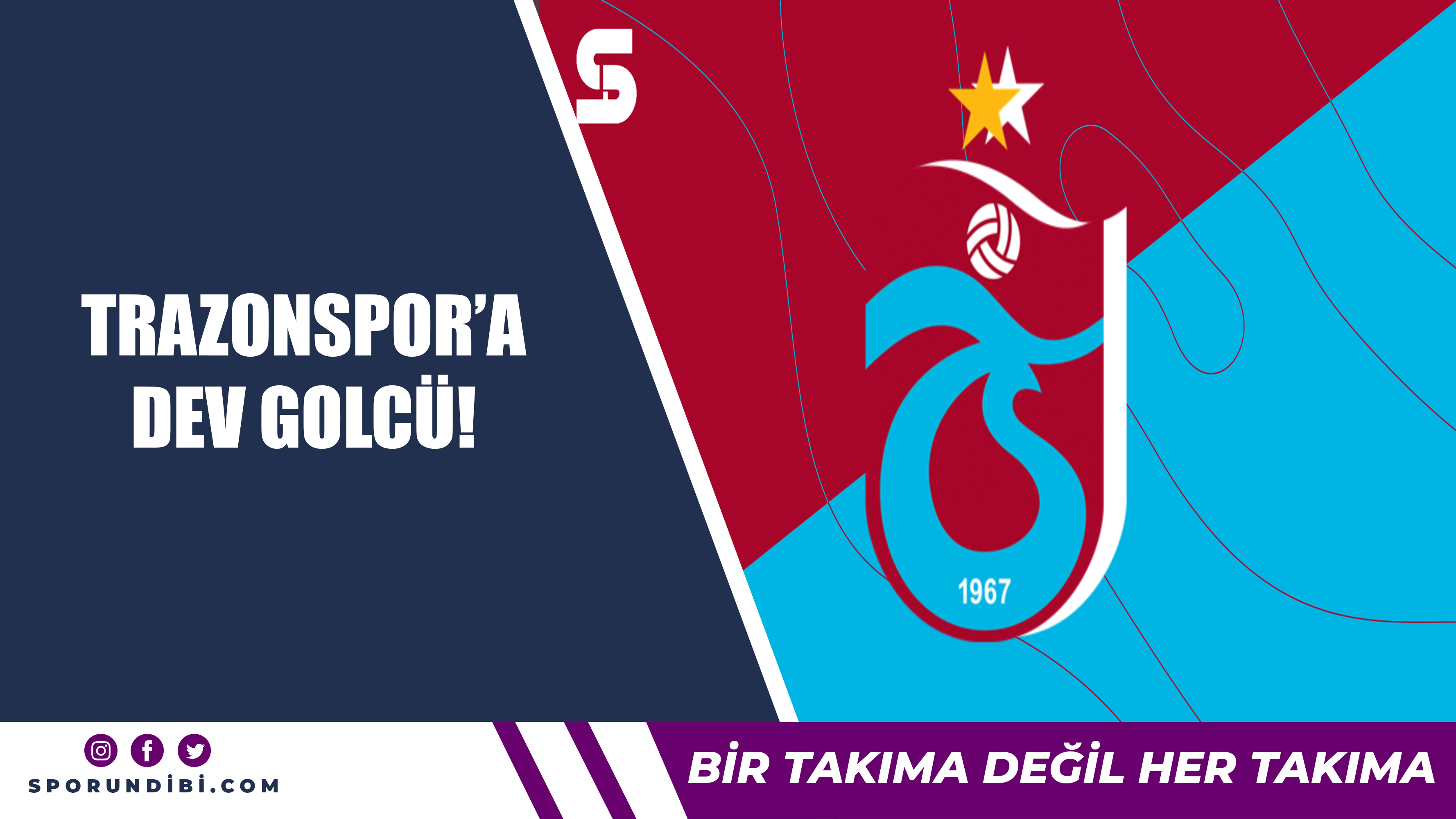 Trabzonspor'a dev golcü!