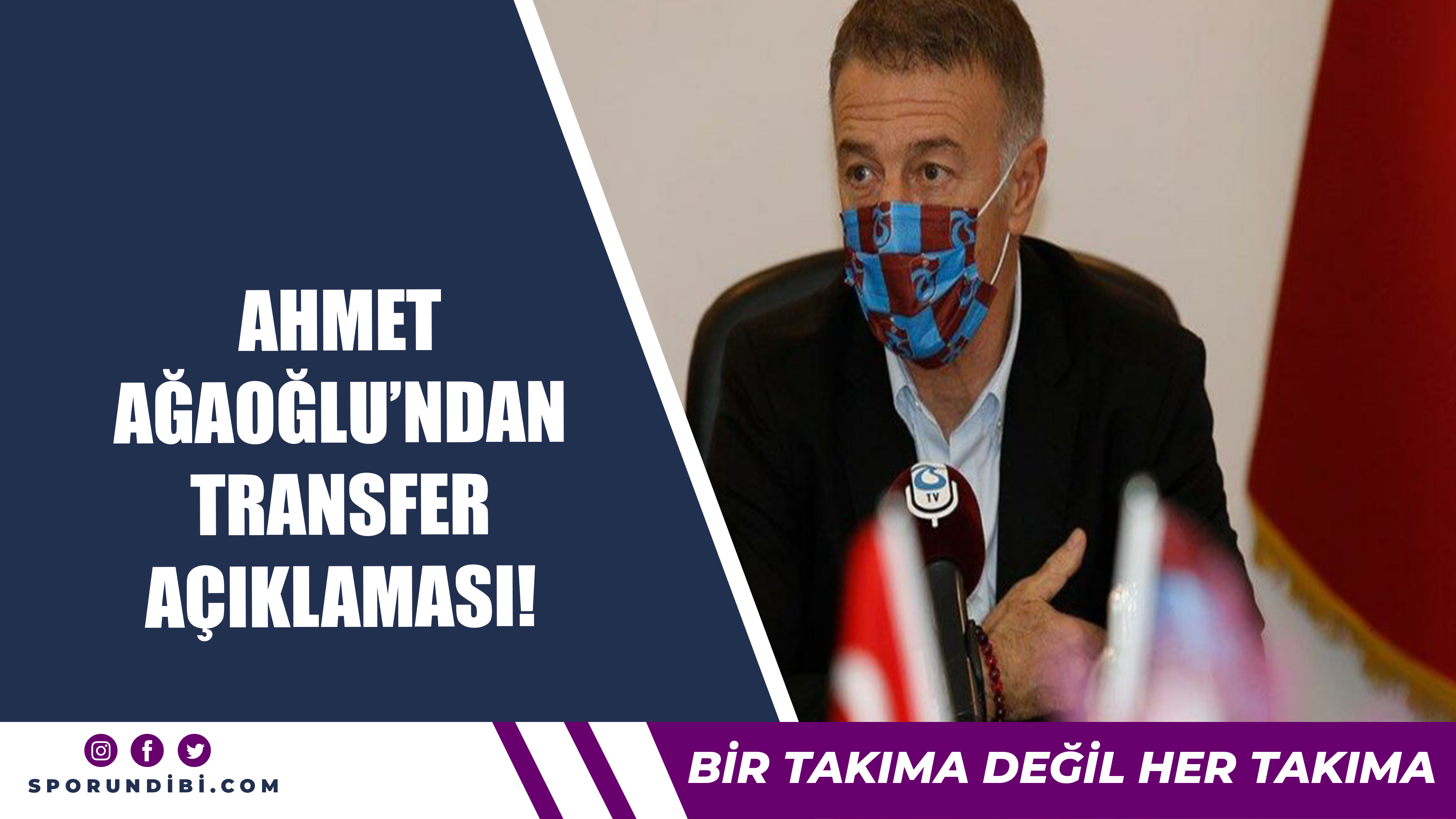 Ahmet Ağaoğlu'ndan transfer açıklaması!
