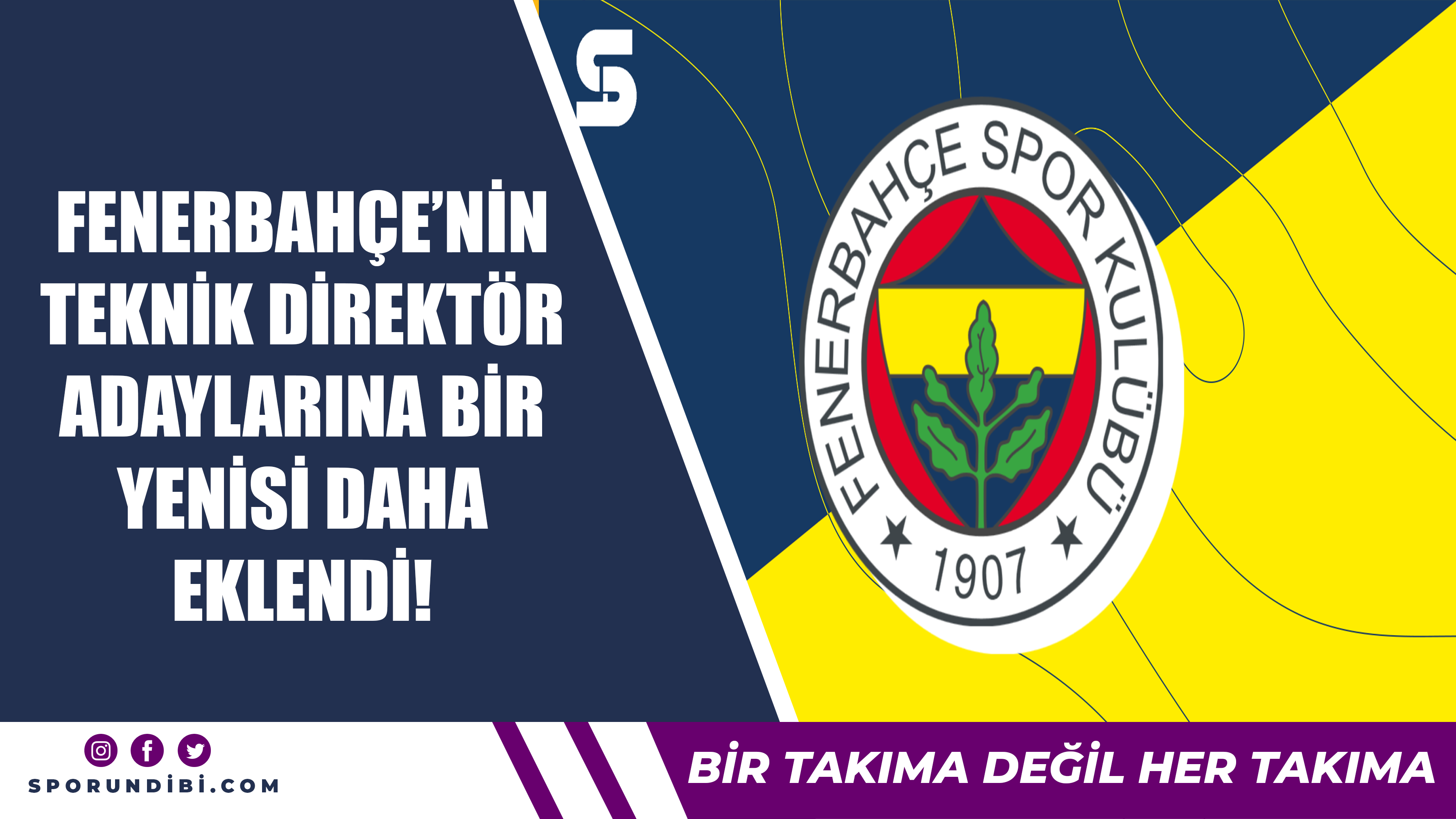 Fenerbahçe'nin teknik direktör adaylarına bir yenisi daha eklendi!