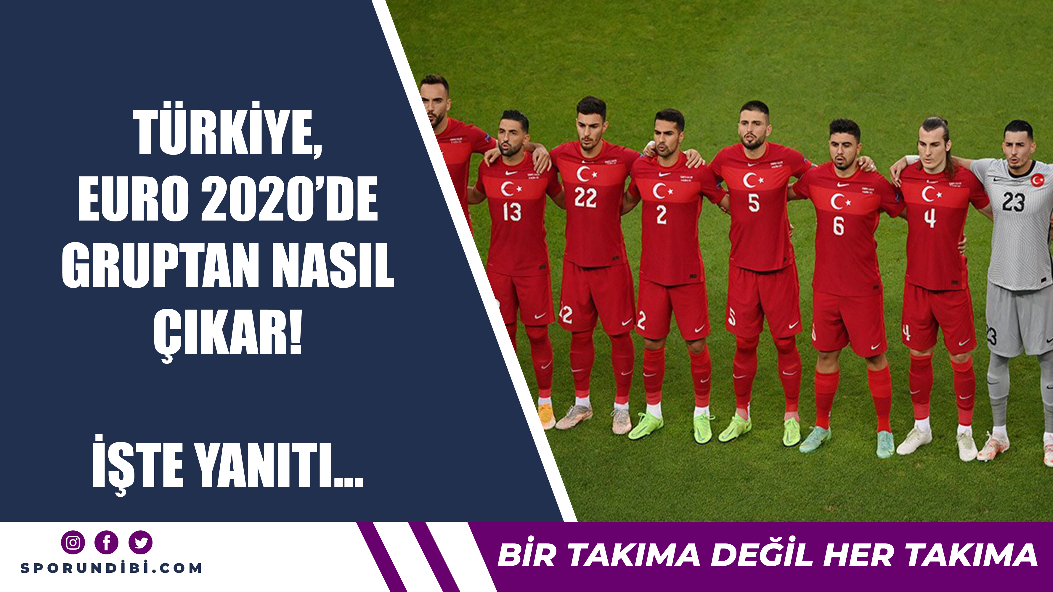 Türkiye, EURO 2020'de gruptan nasıl çıkar? İşte yanıtı...