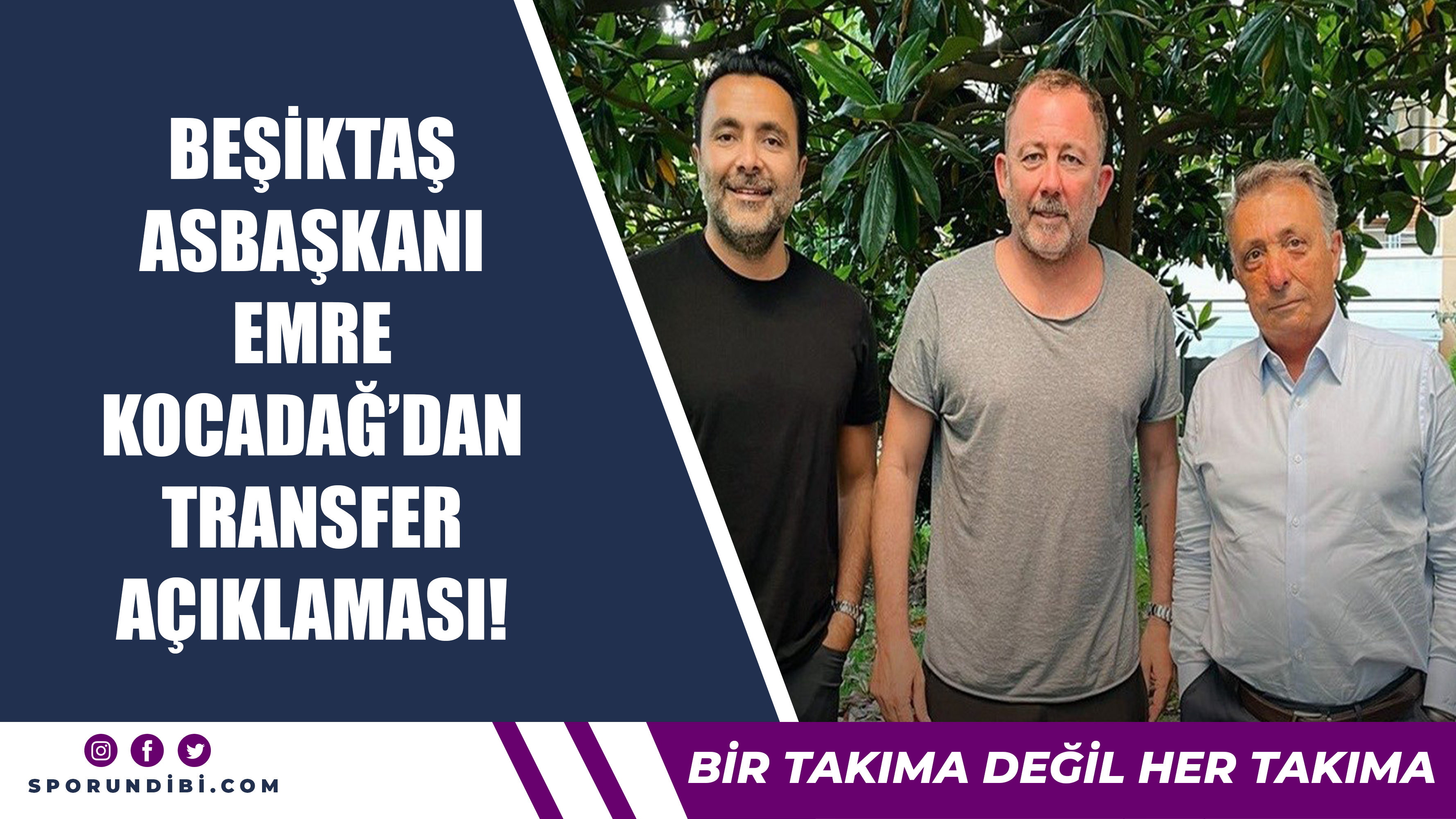 Beşiktaş asbaşkanı Emre Kocadağ'dan transfer açıklaması!