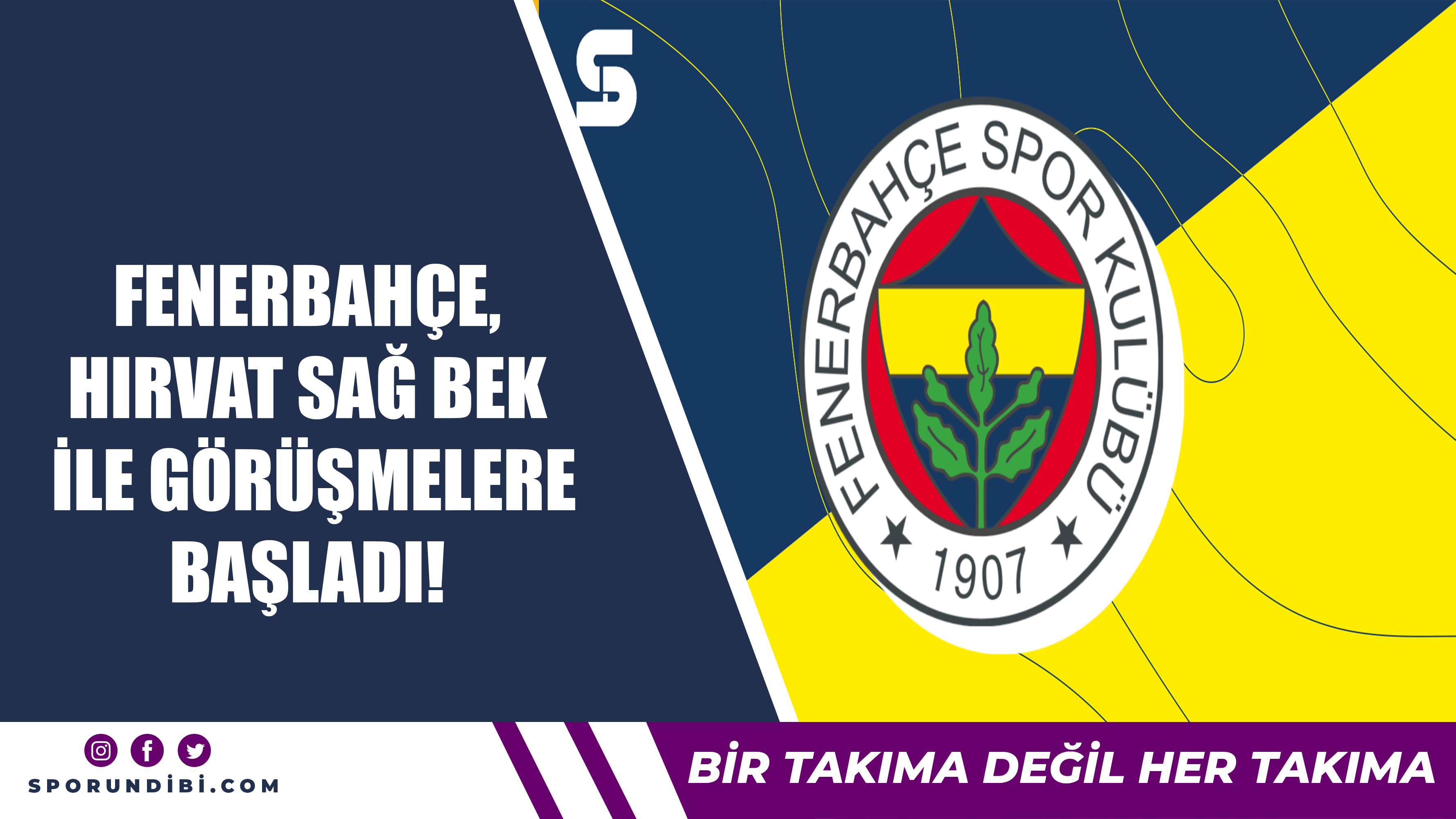 Fenerbahçe, Hırvat sağ bek ile görüşmelere başladı!
