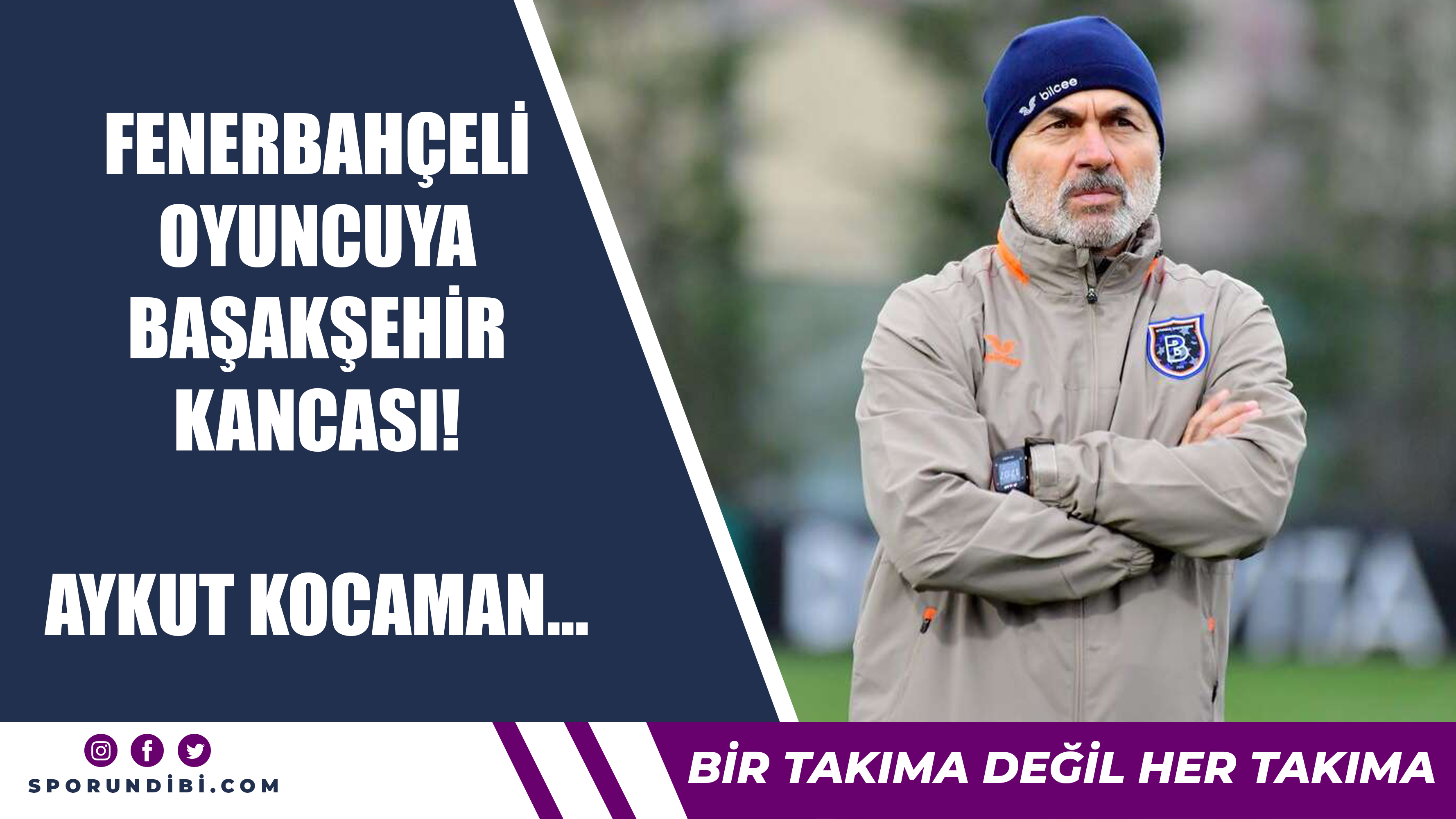 Fenerbahçeli oyuncuya Başakşehir kancası! Aykut Kocaman...
