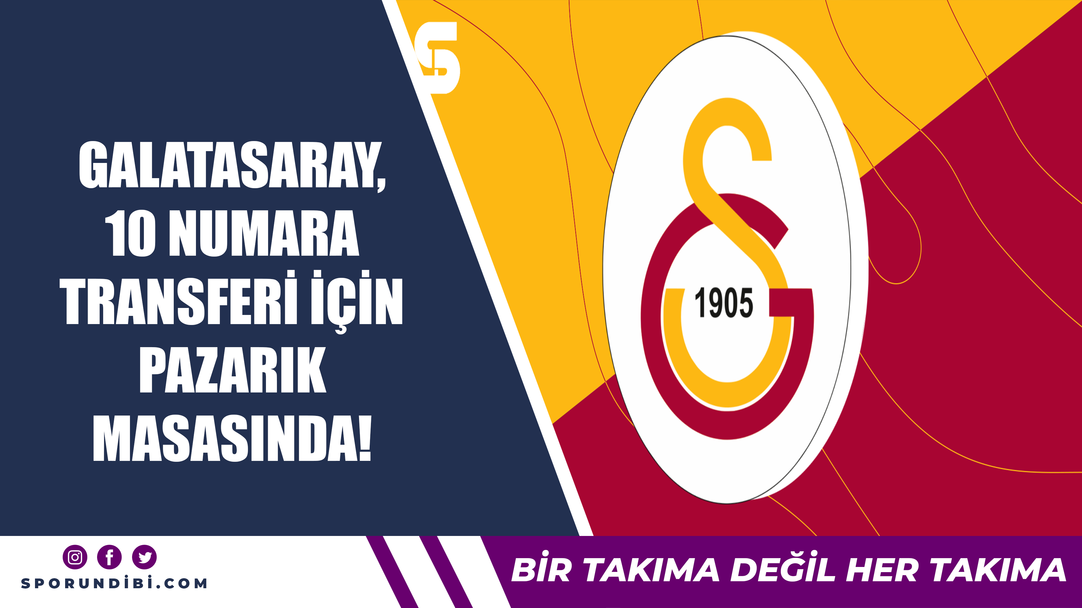 Galatasaray, 10 numara transferi için pazarlık masasında!