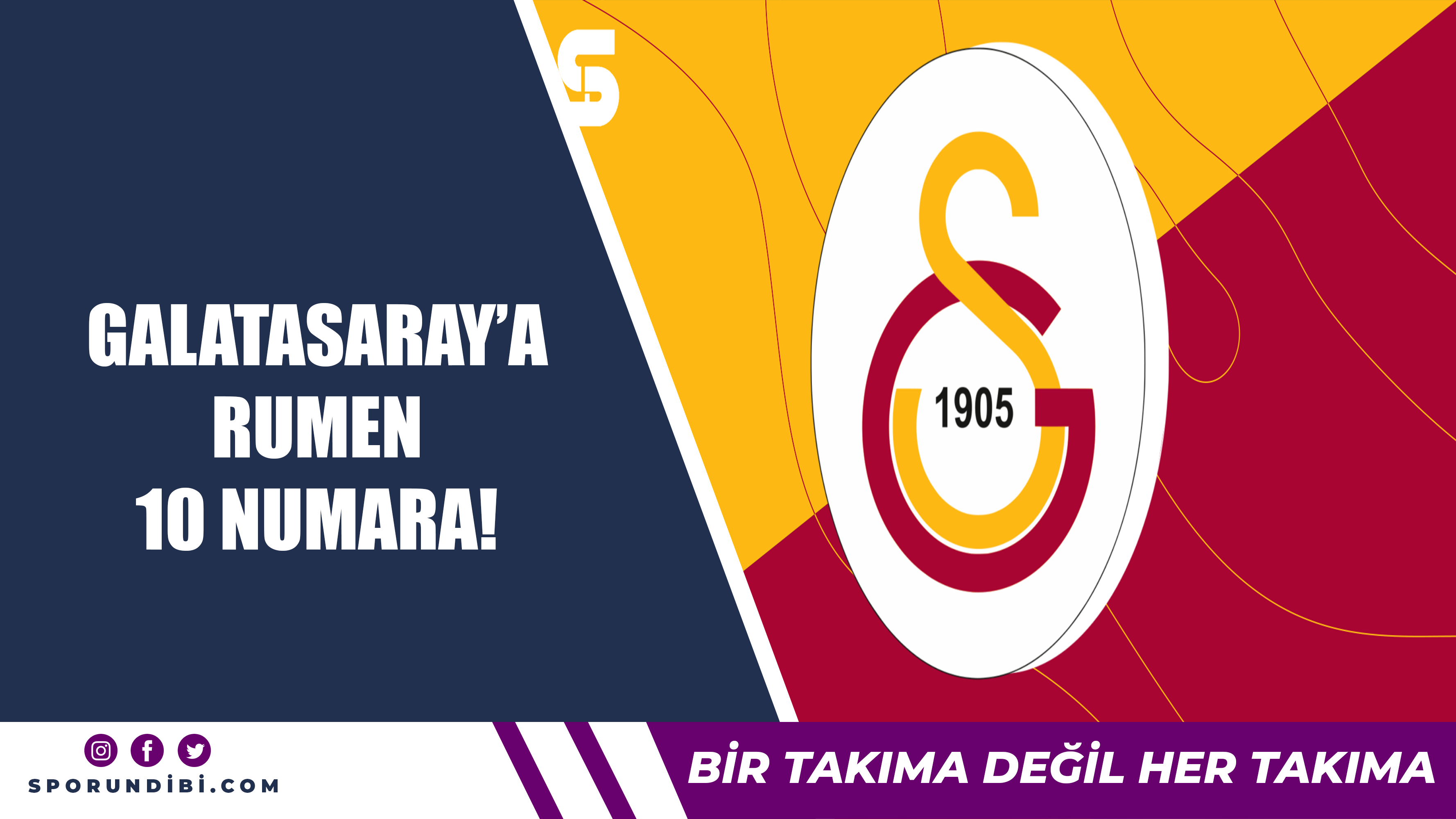 Galatasaray'a Rumen 10 numara!