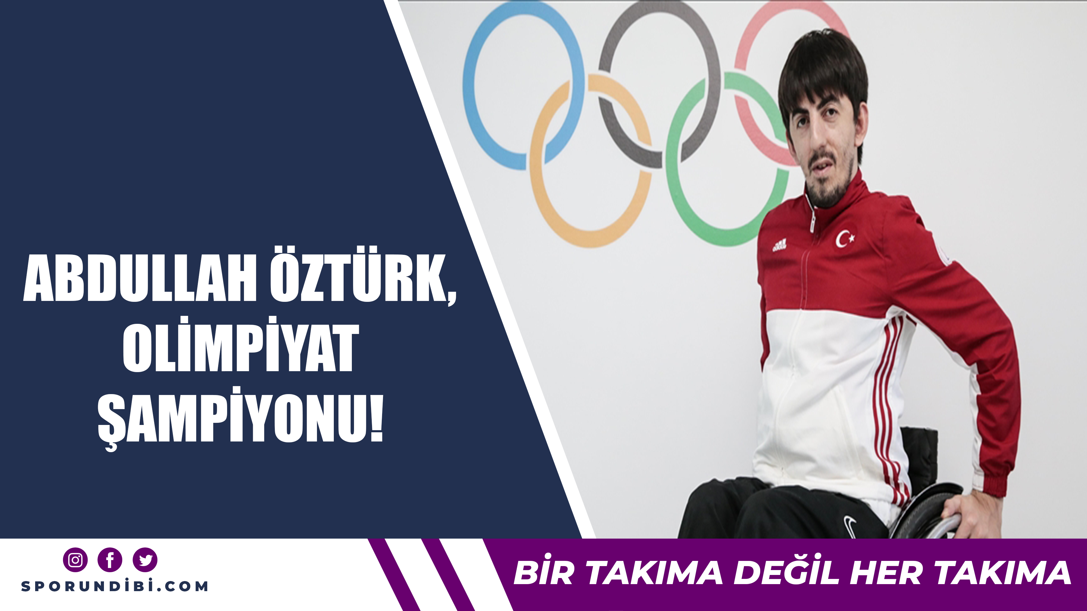 Abdullah Öztürk Olimpiyat Şampiyonu!