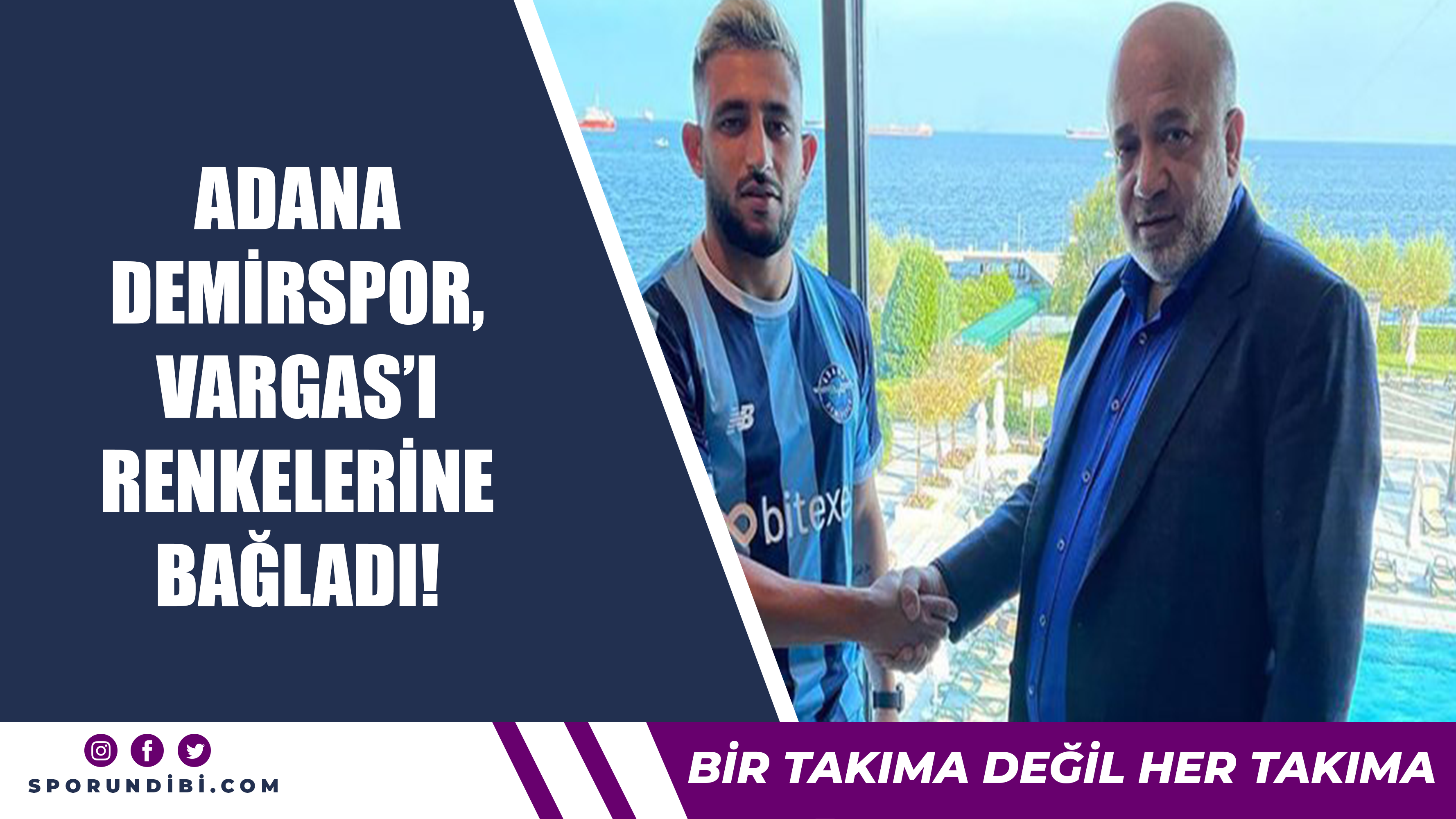 Adana Demirspor, Vargas'ı renklerine bağladı!