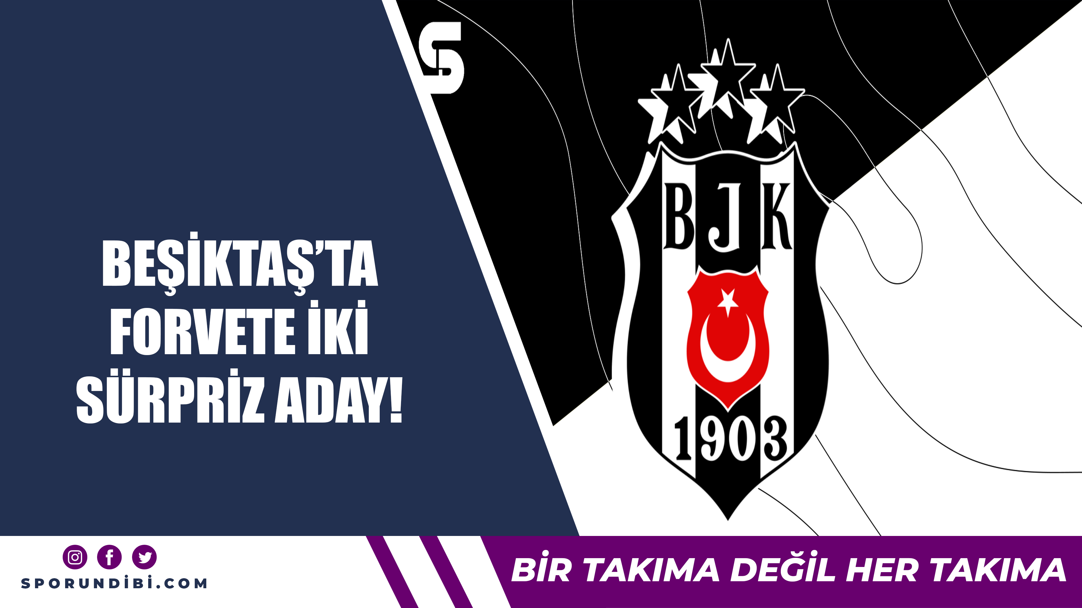 Beşiktaş'ta forvete iki sürpriz aday!