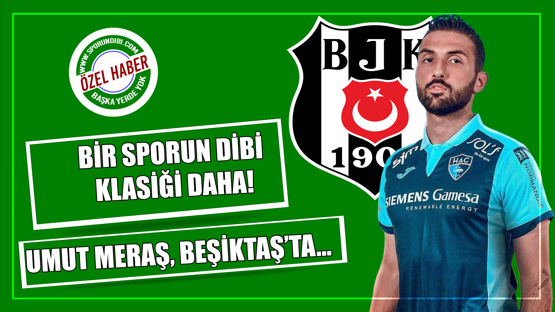Bir Sporun Dibi klasiği daha! Umut Meraş, Beşiktaş'ta...