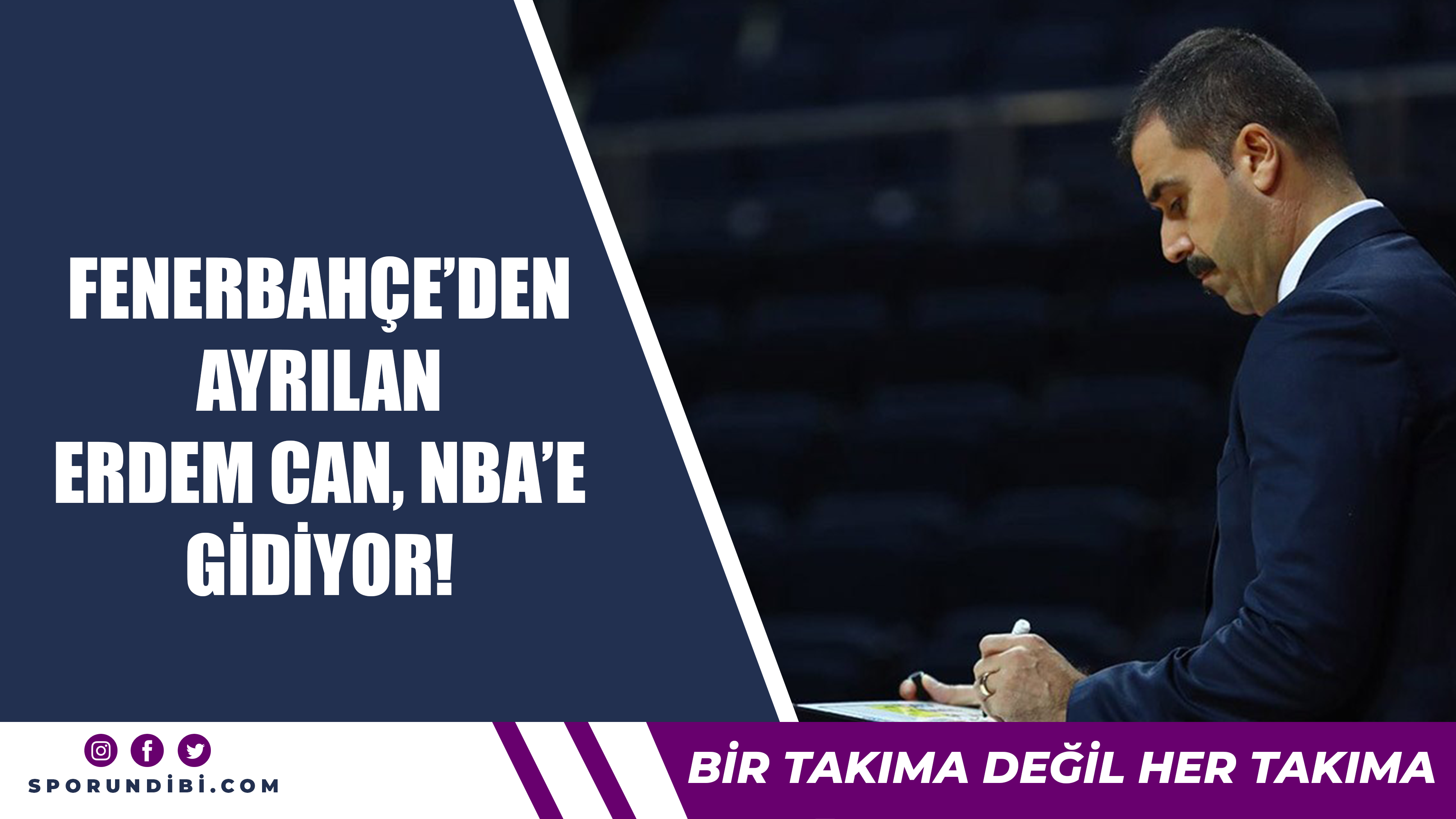 Fenerbahçe'den ayrılan Erdem Can, NBA'e gidiyor!
