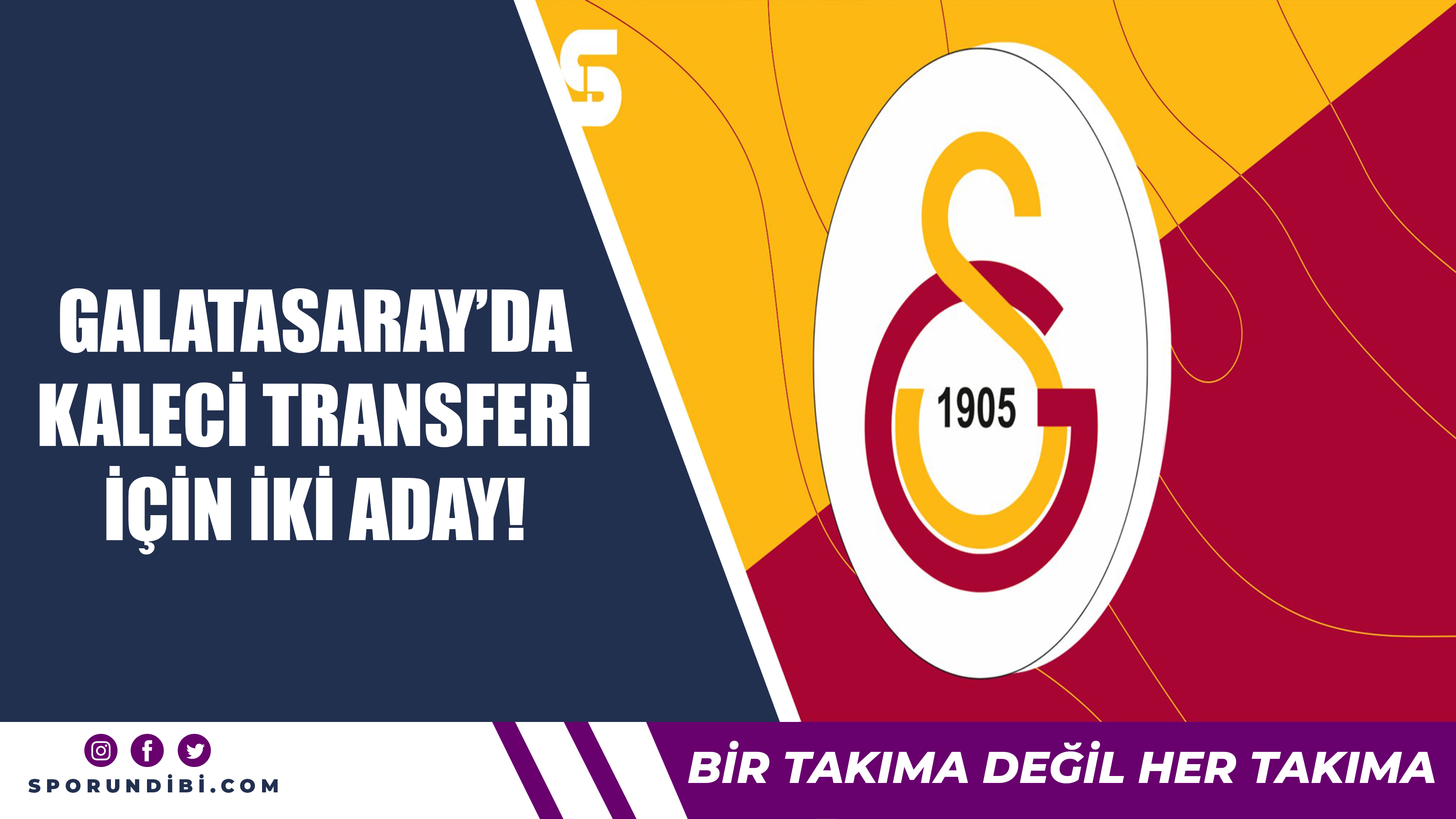 Galatasaray'da kaleci transferi için iki aday!