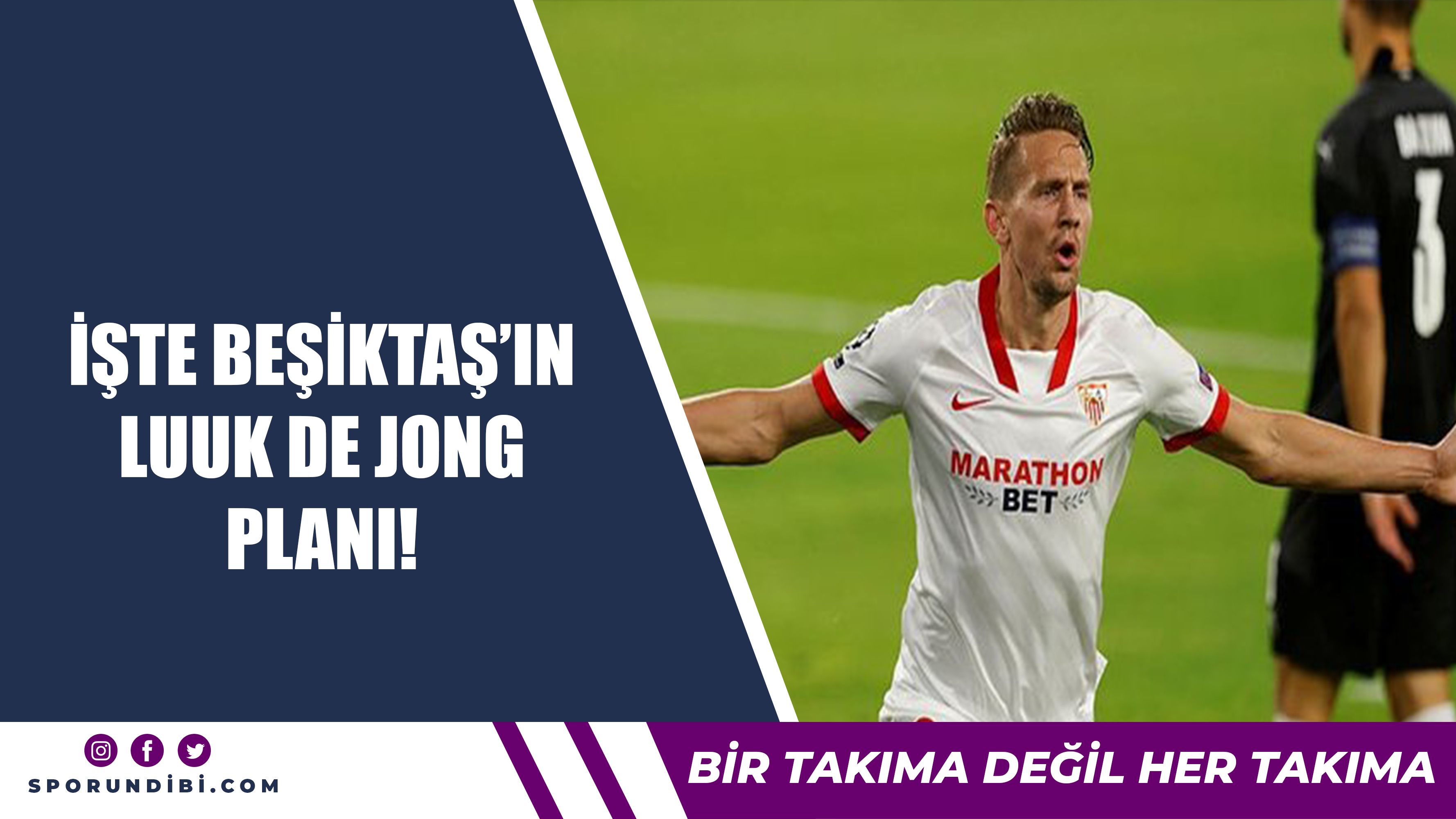 İşte Beşiktaş'ın Luuk de Jong planı!