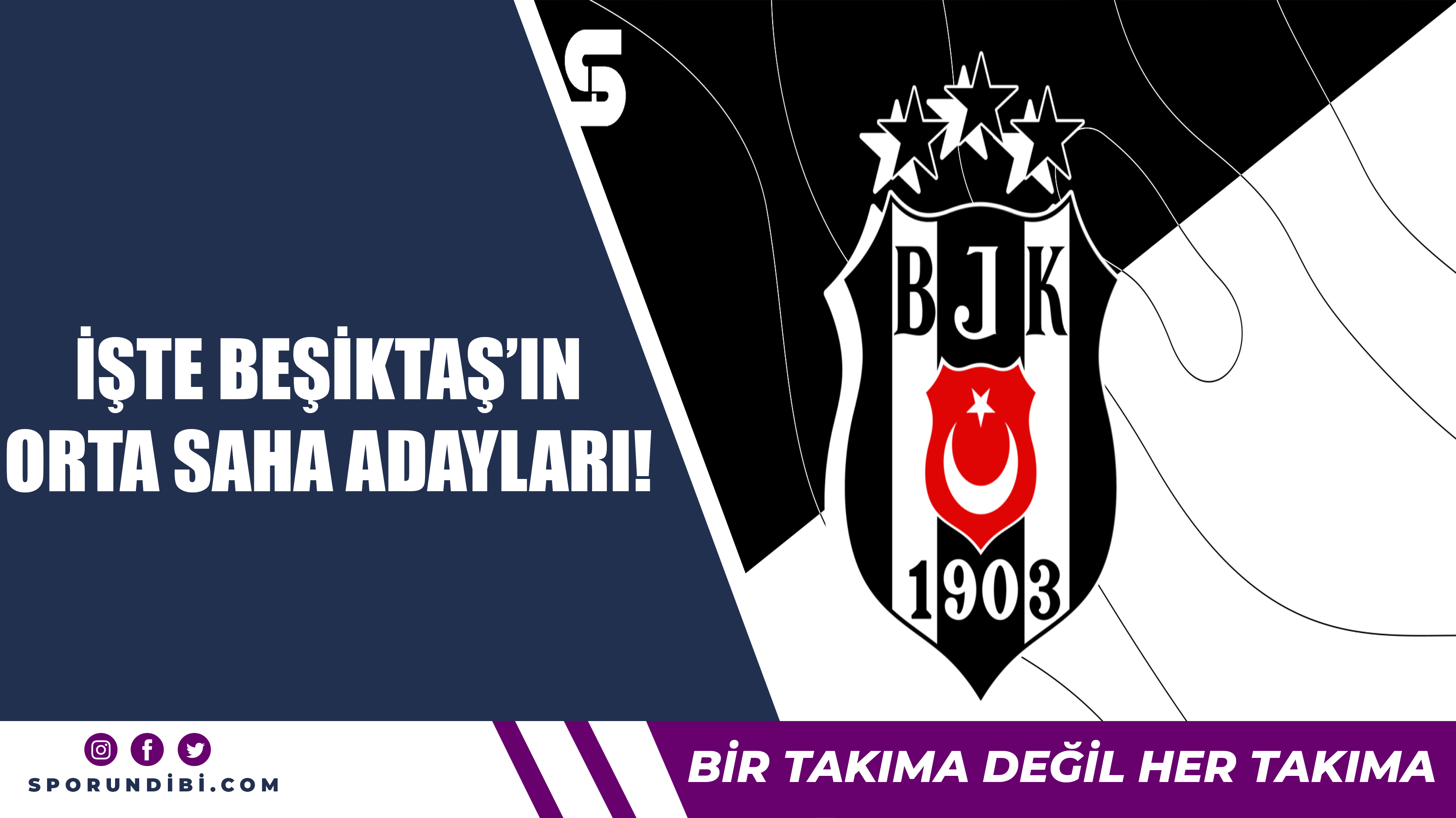 İşte Beşiktaş'ın orta saha adayları!