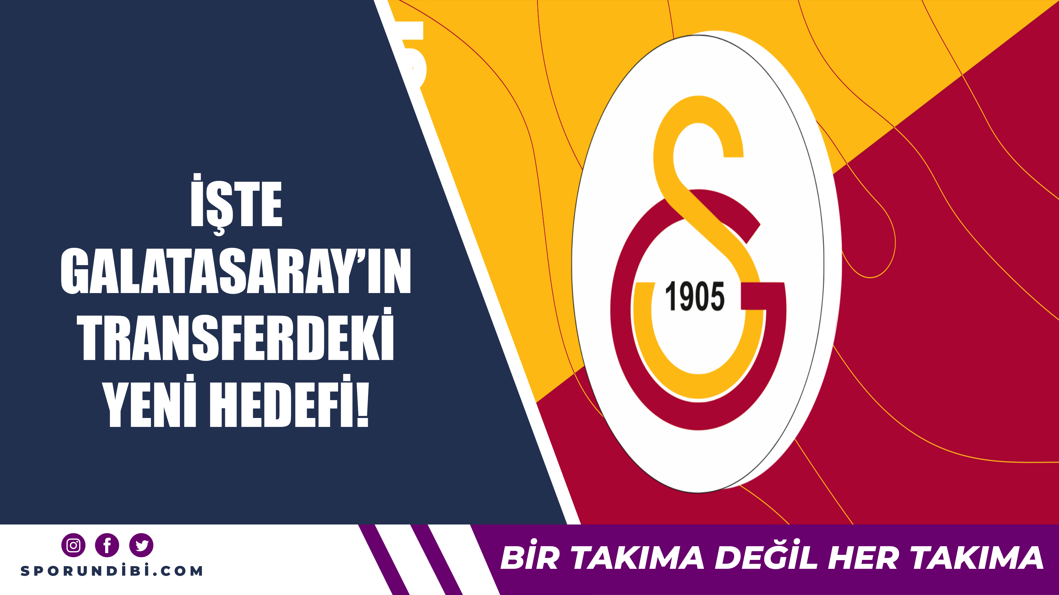 İşte Galatasaray'ın transferdeki yeni hedefi!