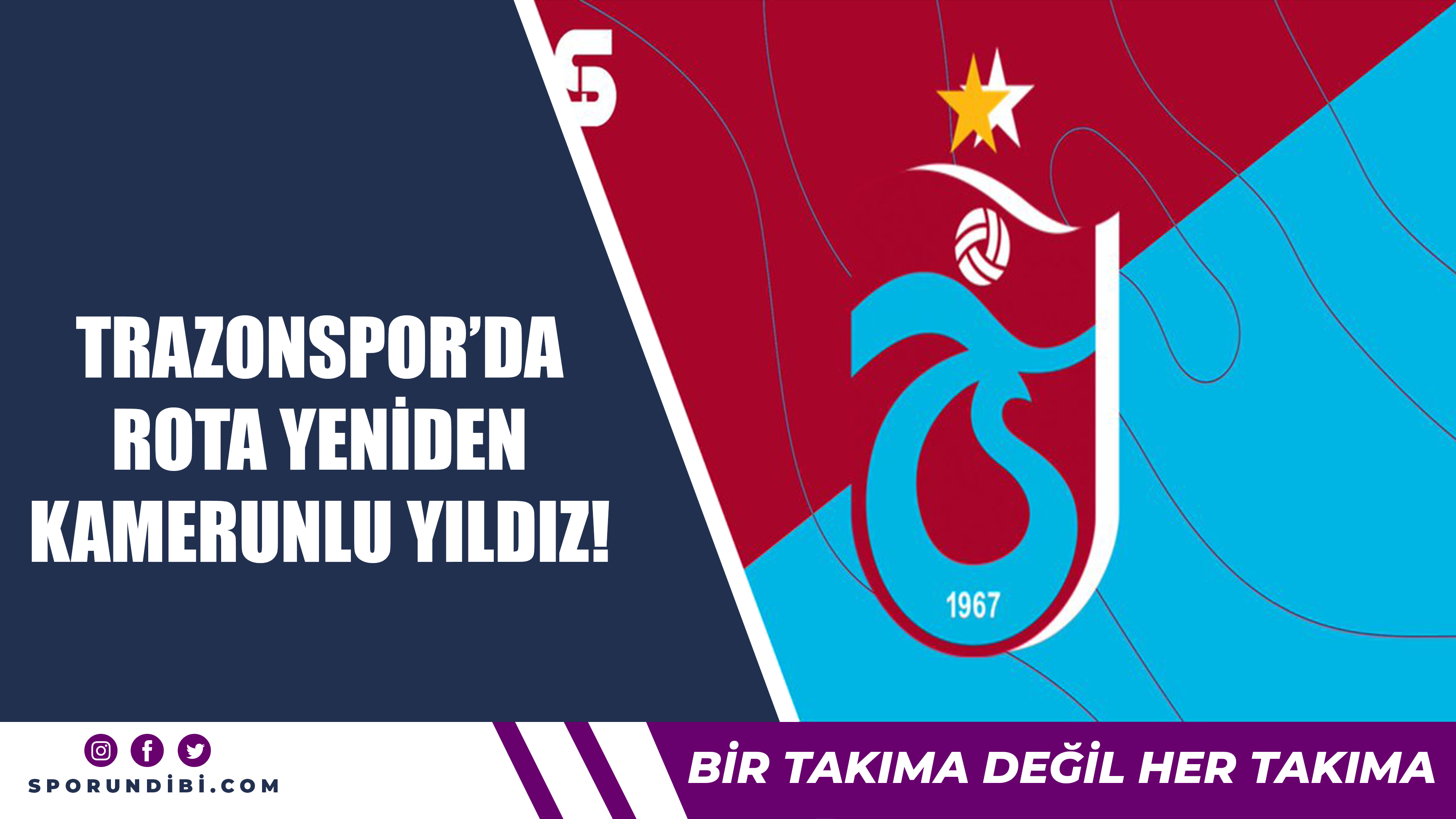 Trabzonspor'da rota yeniden Kamerunlu yıldız!