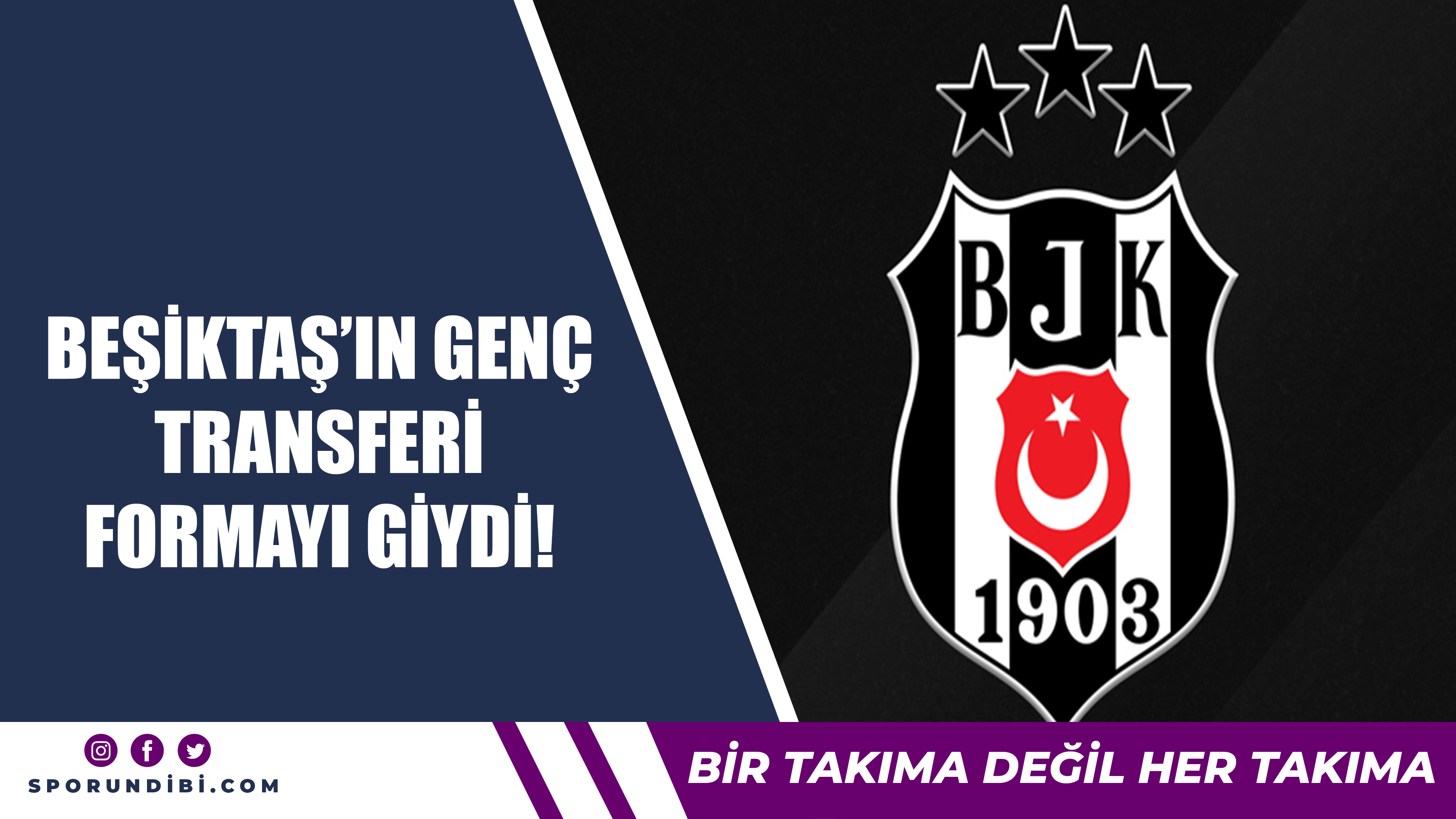 Beşiktaş'ın genç transferi formayı giydi!