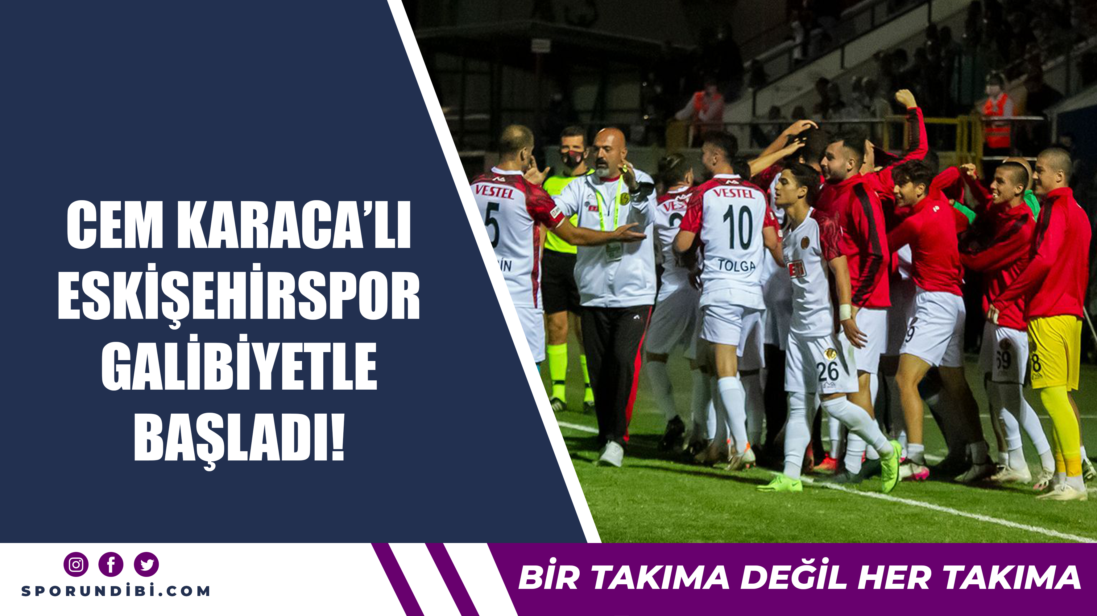 Cem Karaca'lı Eskişehirspor galibiyetle başladı!