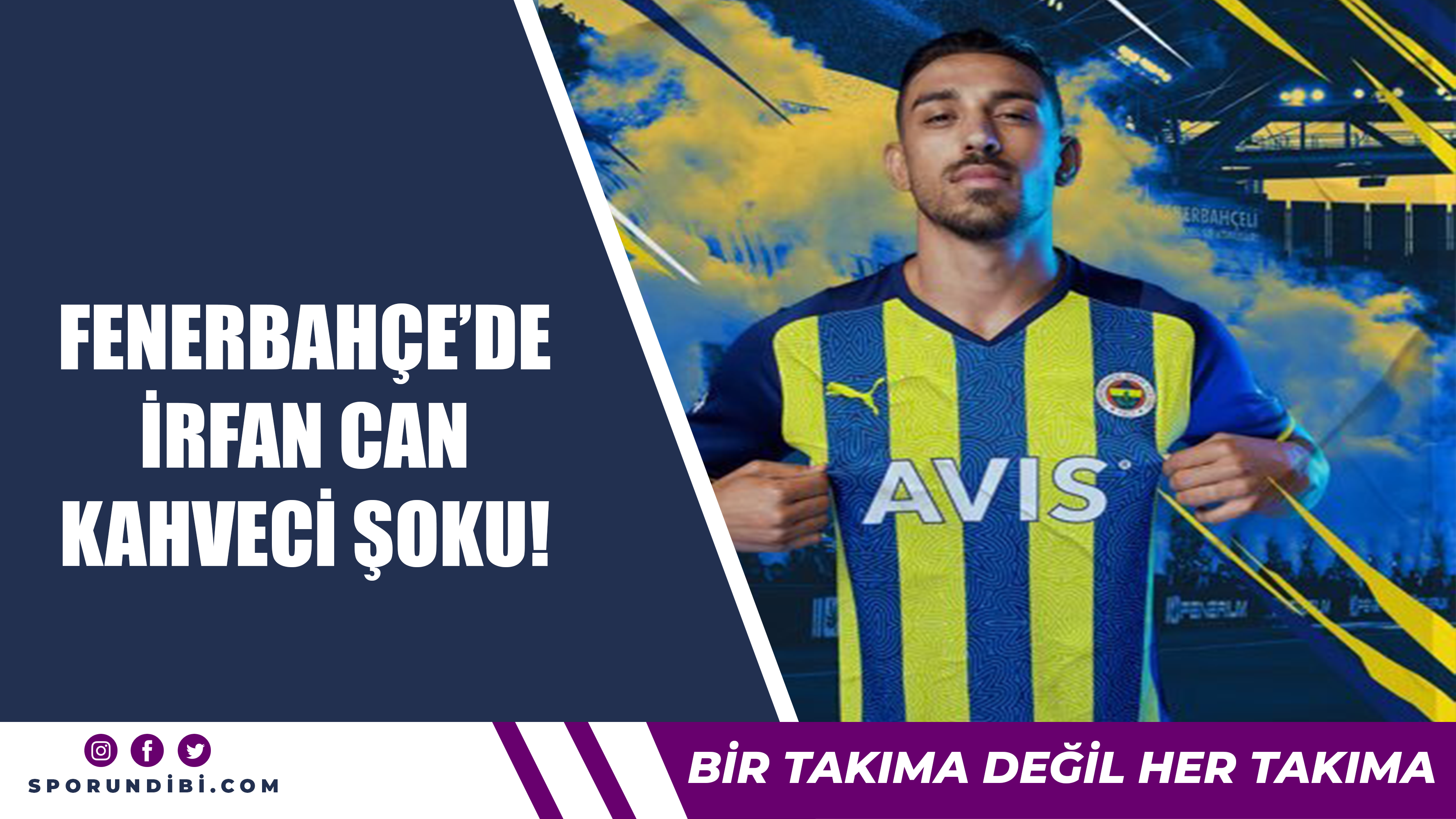 Fenerbahçe'de İrfan Can Kahveci şoku!