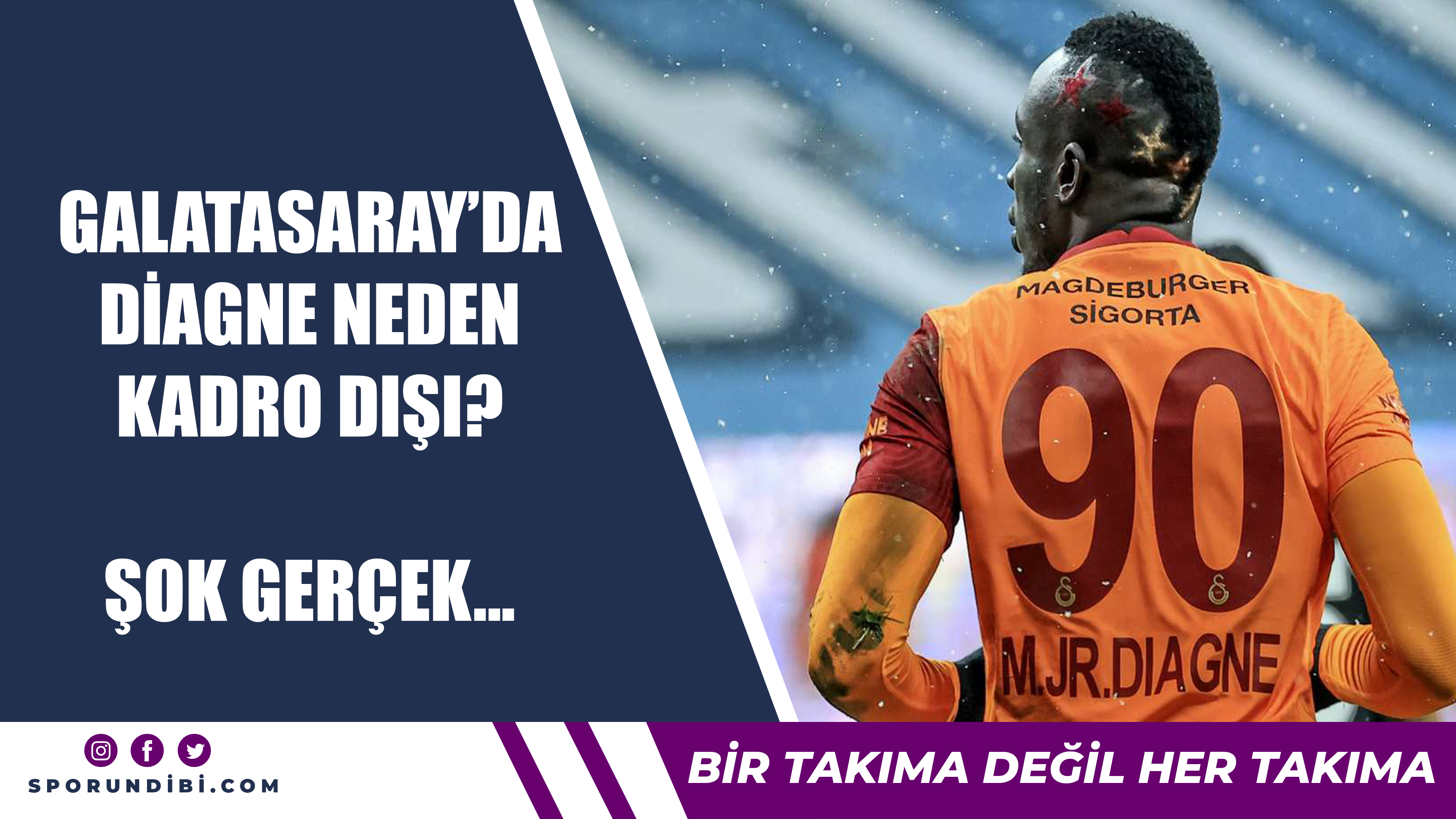 Galatasaray'da Diagne neden kadro dışı? Şok gerçek...
