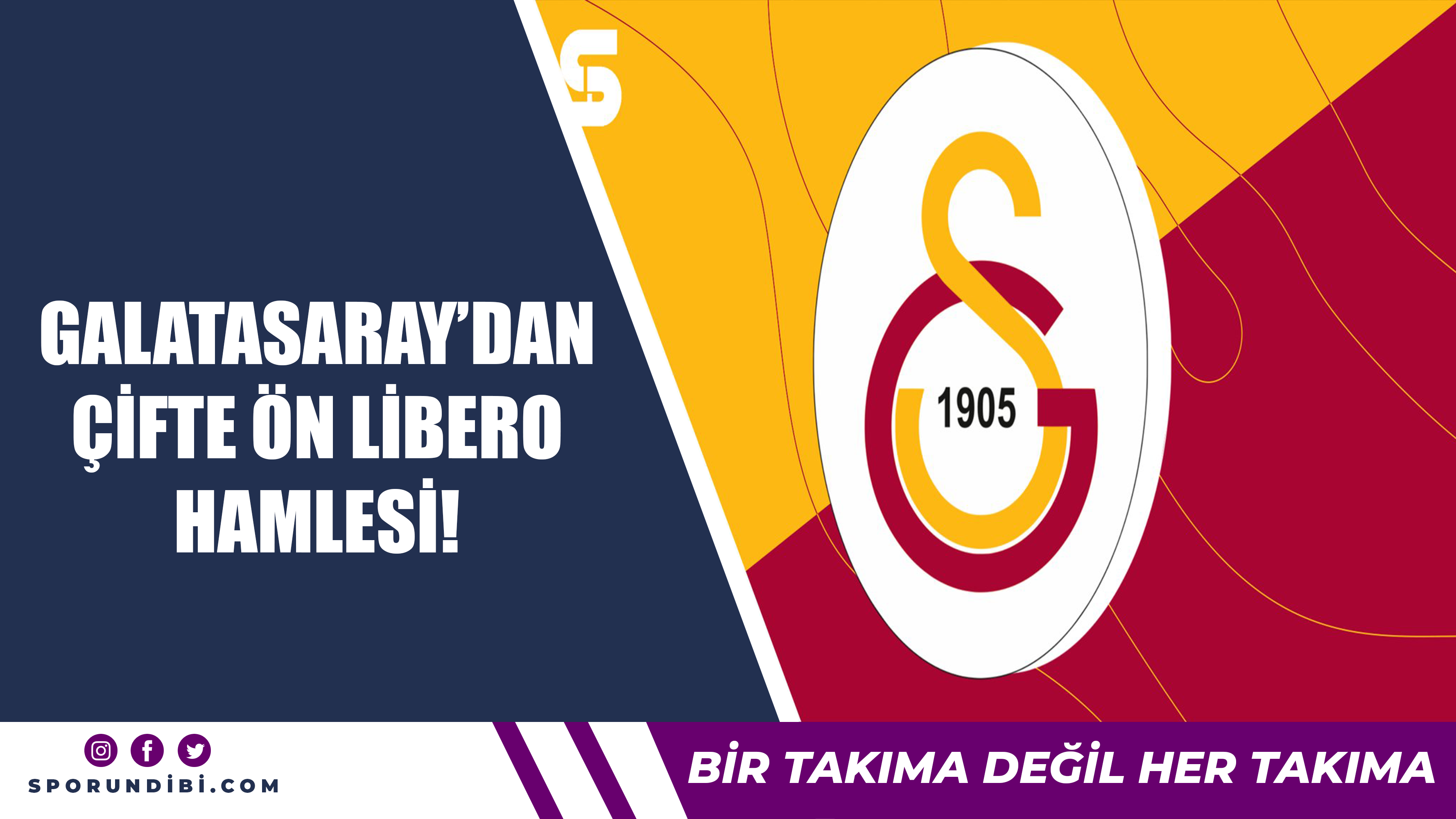 Galatasaray'dan çifte ön libero hamlesi!