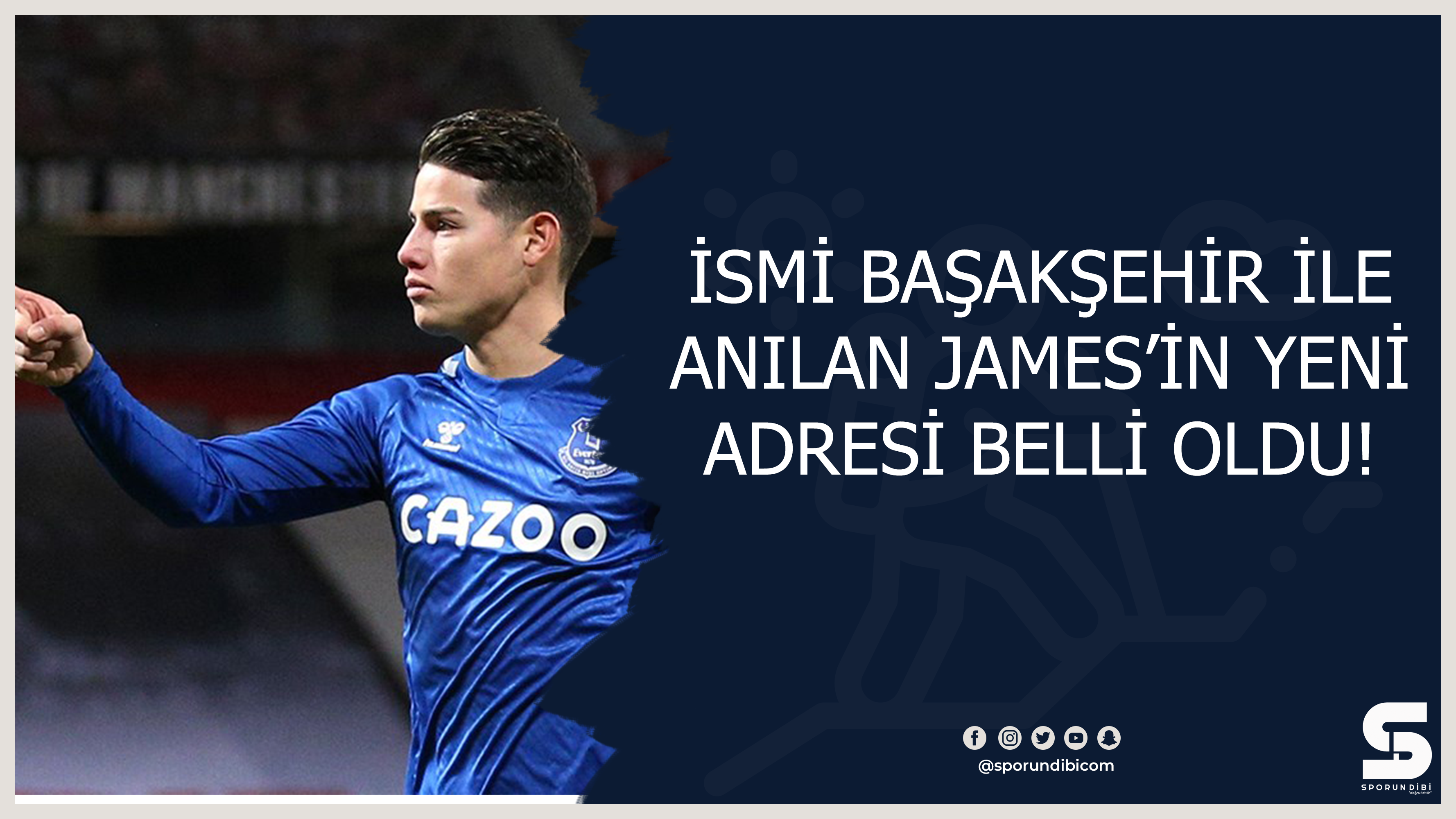 İsmi Başakşehir ile anılan James Rdoriguez'in yeni adresi belli oldu!