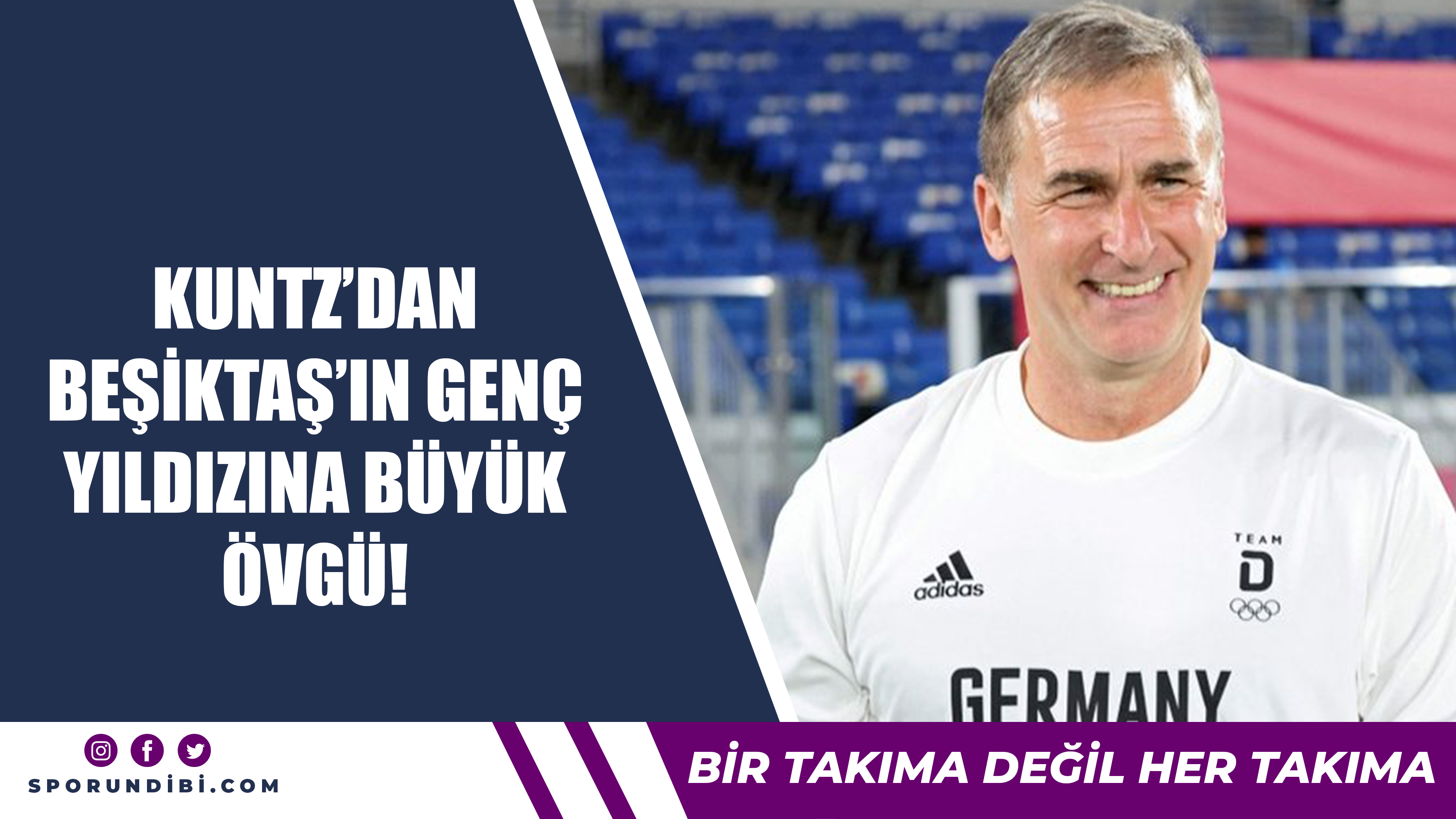 Kuntz'dan Beşiktaş'ın genç yıldızına büyük övgü!