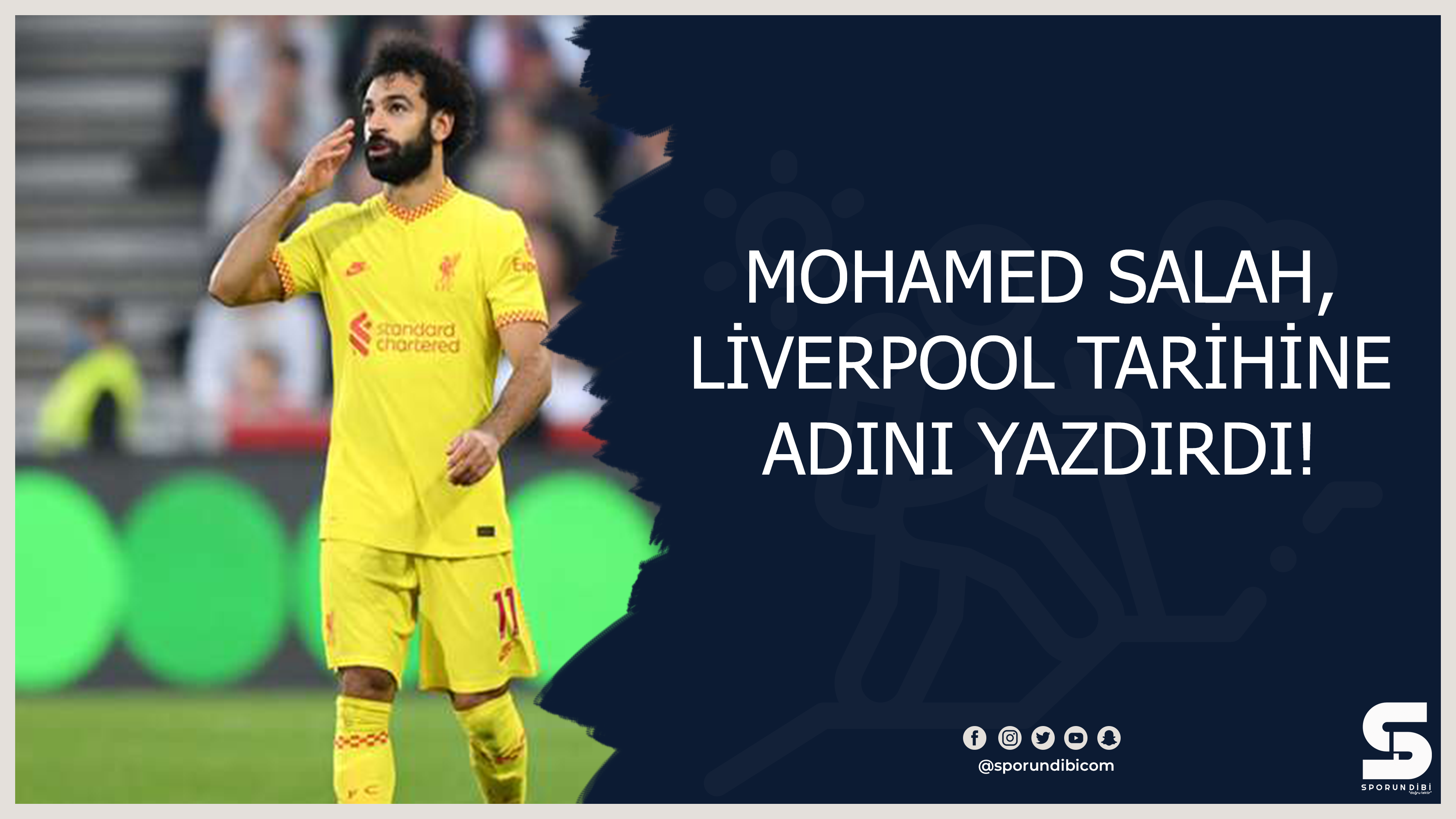 Mohamed Salah, Liverpool tarihine adını yazdırdı!