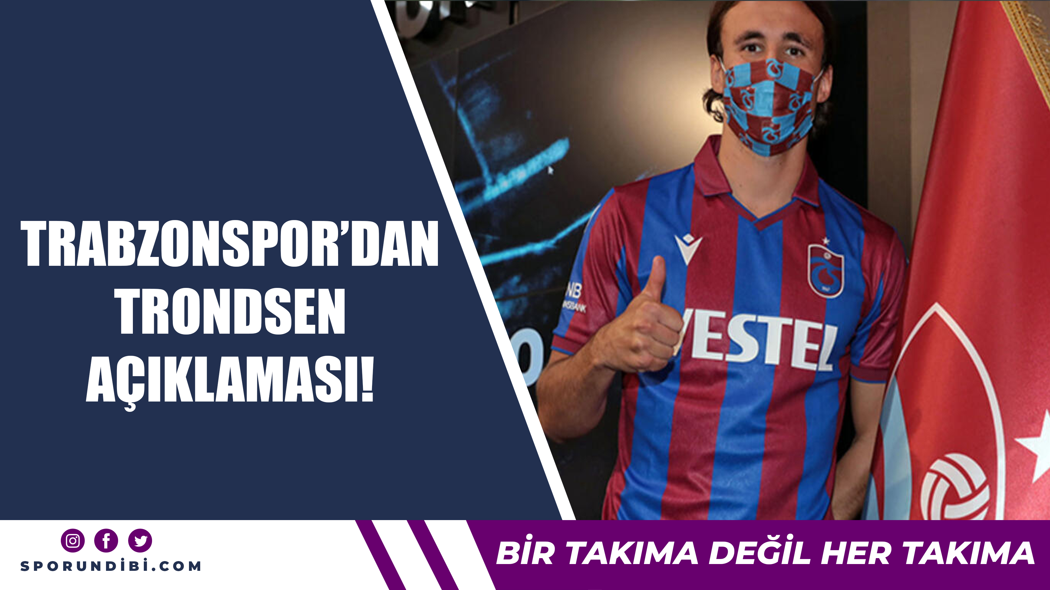 Trabzonspor'dan Trondsen açıklaması!