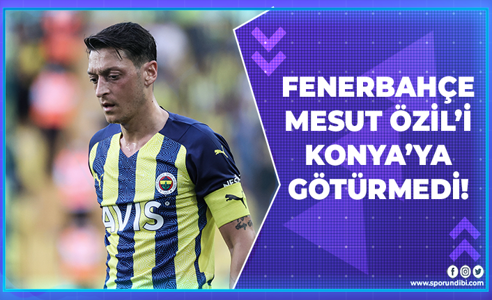 Fenerbahçe'de Mesut Özil şoku!