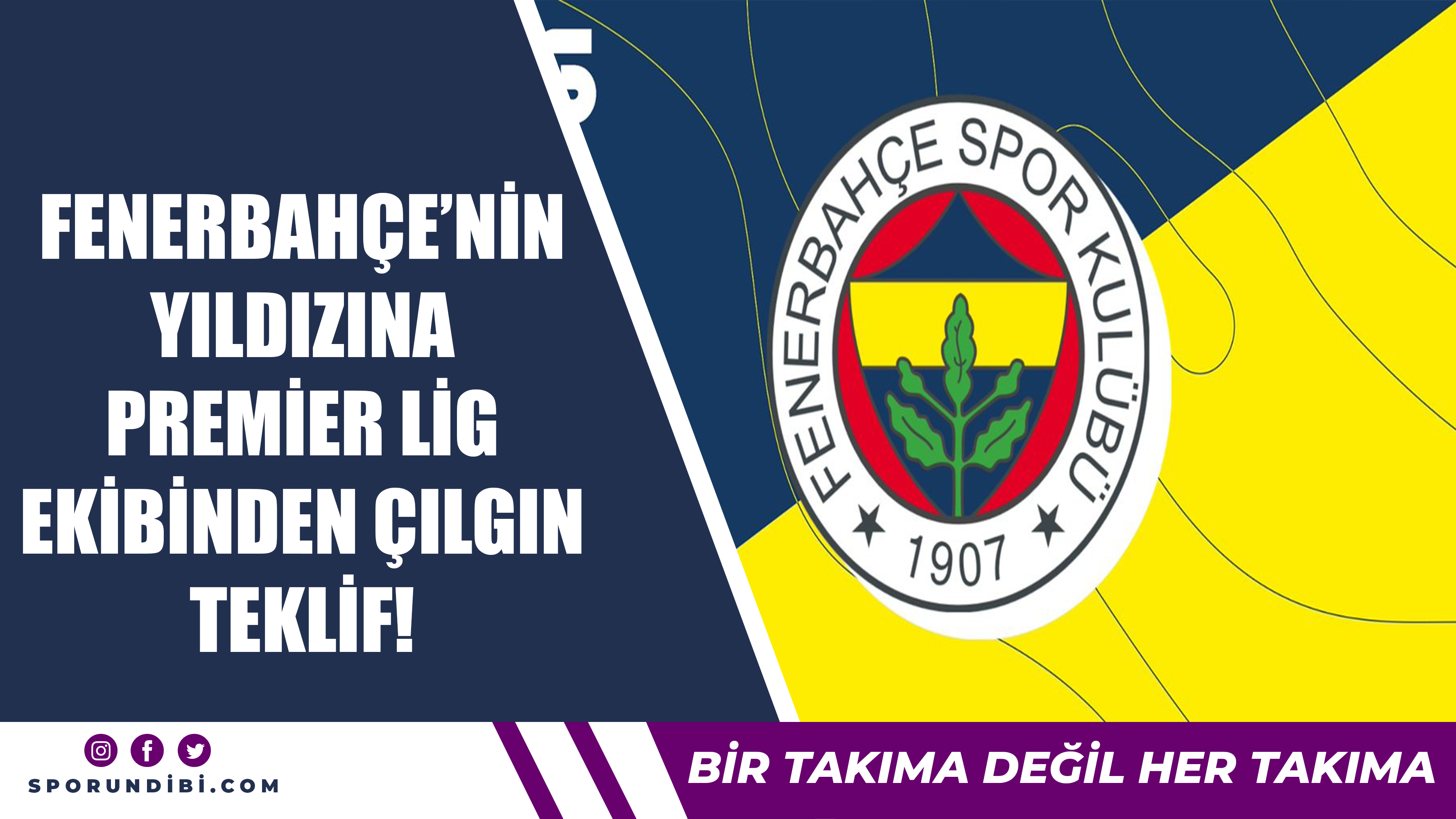 Fenerbahçe'nin yıldızına Premier Lig ekibinden çılgın teklif!