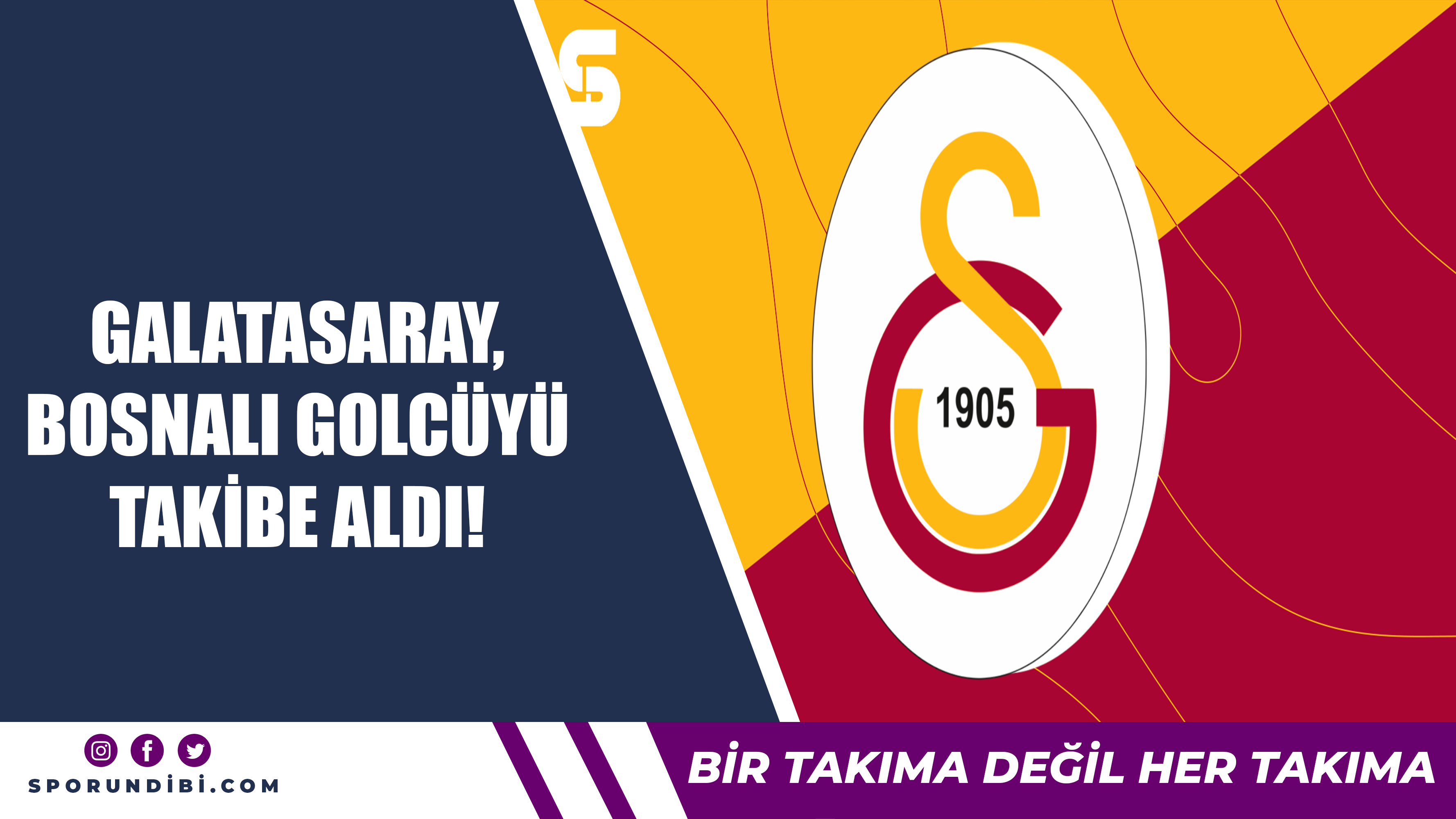Galatasaray, Bosnalı golcüyü takibe aldı!