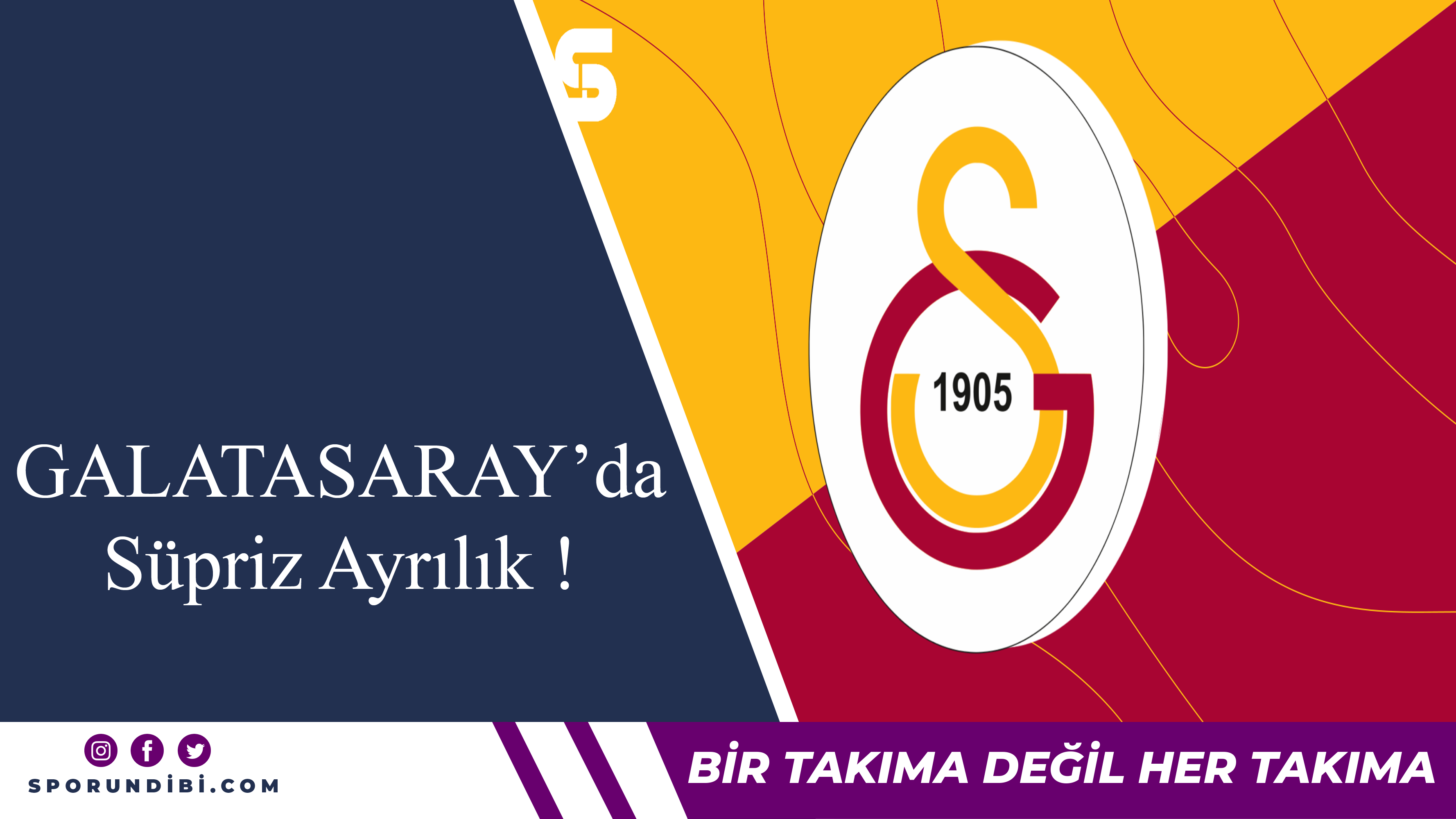 Galatasaray'da Ayrılık Çanları !