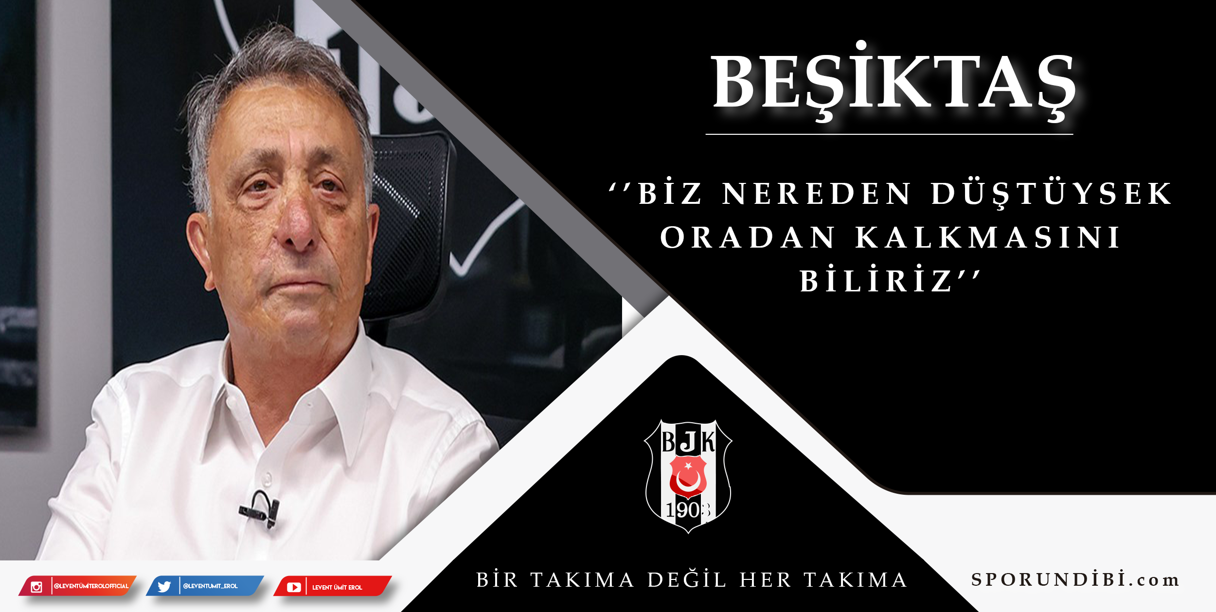 Ahmet Nur Çebi: ''Biz nereden düştüysek oradan kalkmasını biliriz''