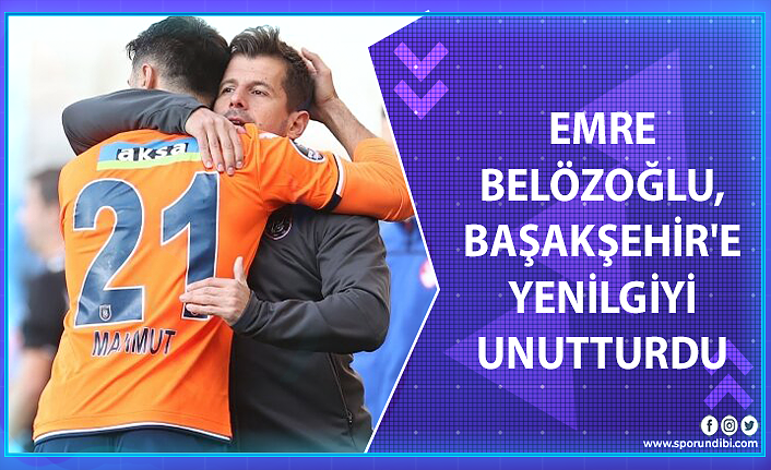 Emre Belözoğlu, Başakşehir'e yenilgiyi unutturdu