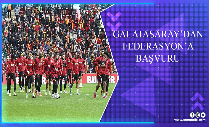 Galatasaray'dan Federasyon'a başvuru