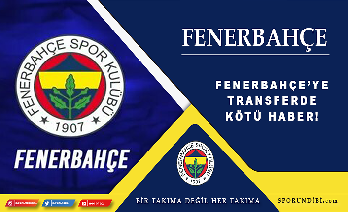 Fenerbahçe'ye transferde kötü haber! Tweetleri ortaya çıktı...