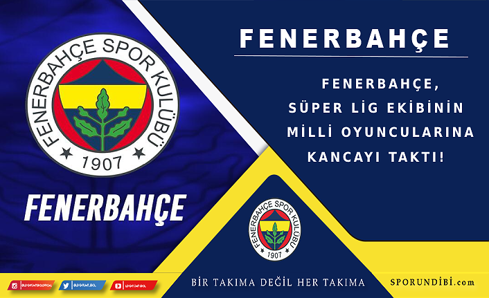 Fenerbahçe, Süper Lig ekibinin milli oyuncularına kancayı taktı!