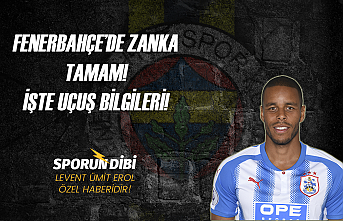 Fenerbahçe'de Zanka tamam! İşte uçuş bilgileri...