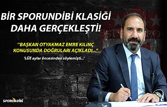 Bir Sporundibi klasiği daha gerçekleşti! ''...