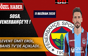Sosa, Fenerbahçe'ye ! Levent Ümit Erol açıkladı...