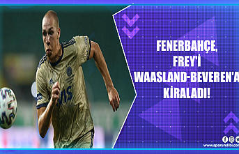 Fenerbahçe, Frey'i Waasland-Beveren'a kiraladı!