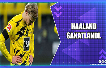 Erling Haaland'a nazar değdi.